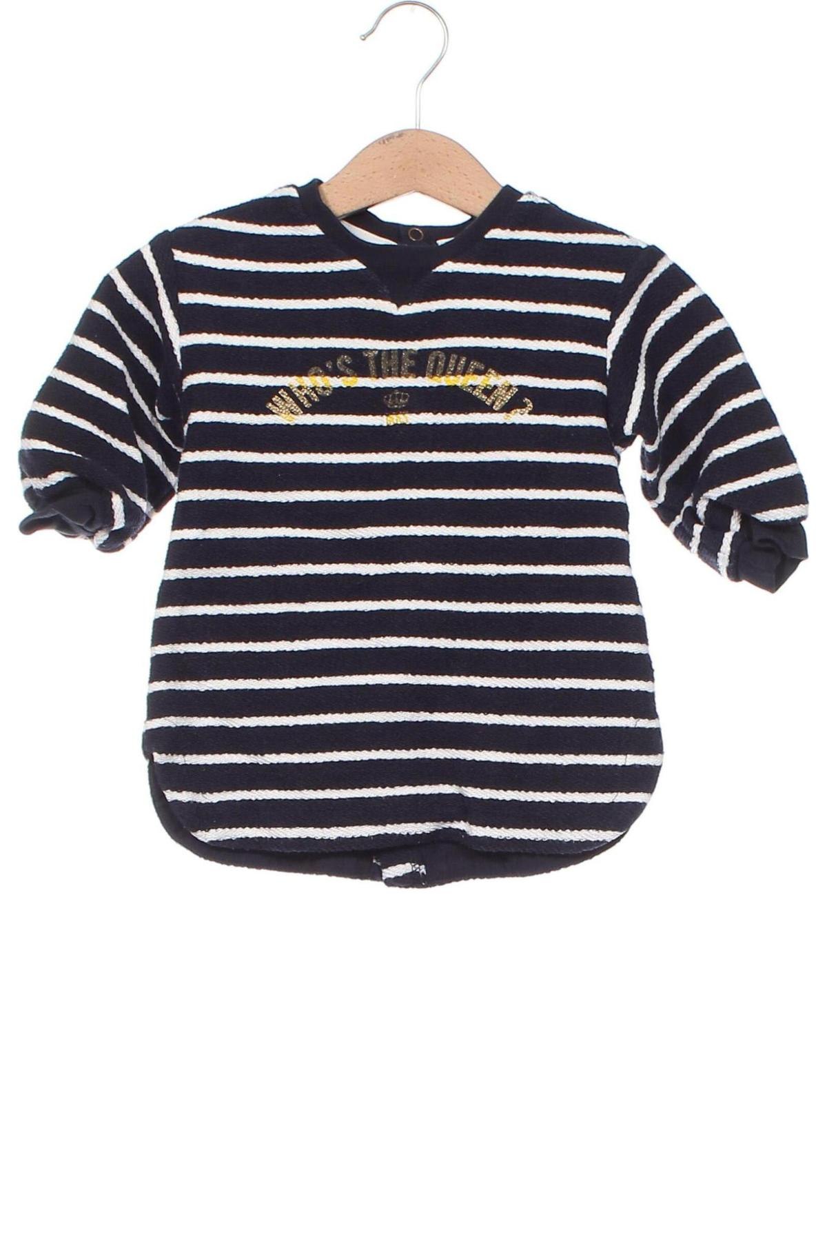 Детска блуза IKKS, Размер 9-12m/ 74-80 см, Цвят Син, Цена 12,00 лв.