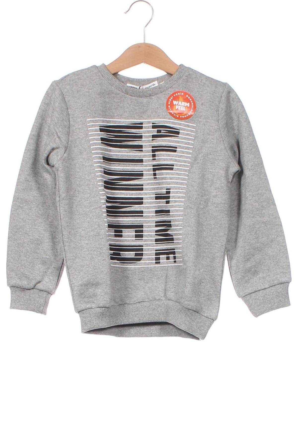 Kinder Shirt Koton, Größe 4-5y/ 110-116 cm, Farbe Grau, Preis 26,29 €