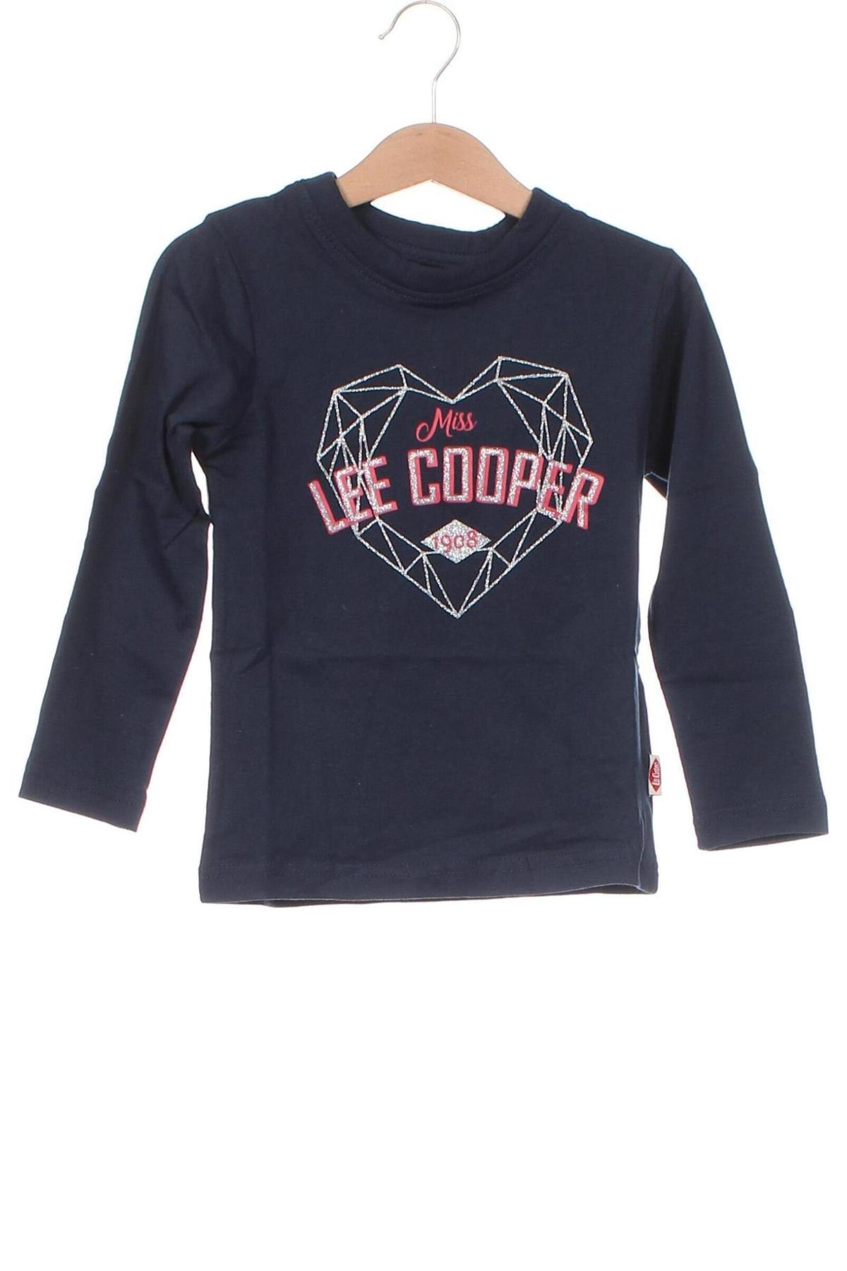 Детска блуза Lee Cooper, Размер 3-4y/ 104-110 см, Цвят Син, Цена 13,26 лв.