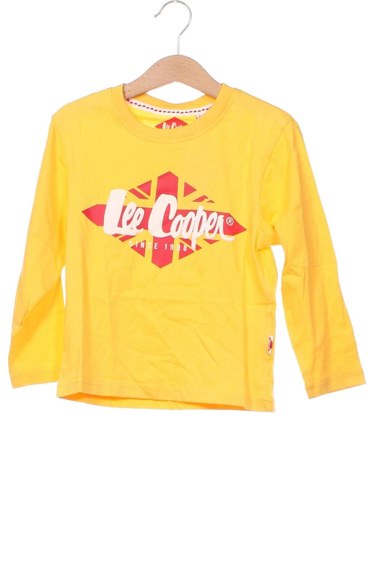 Kinder Shirt Lee Cooper, Größe 3-4y/ 104-110 cm, Farbe Gelb, Preis € 6,84