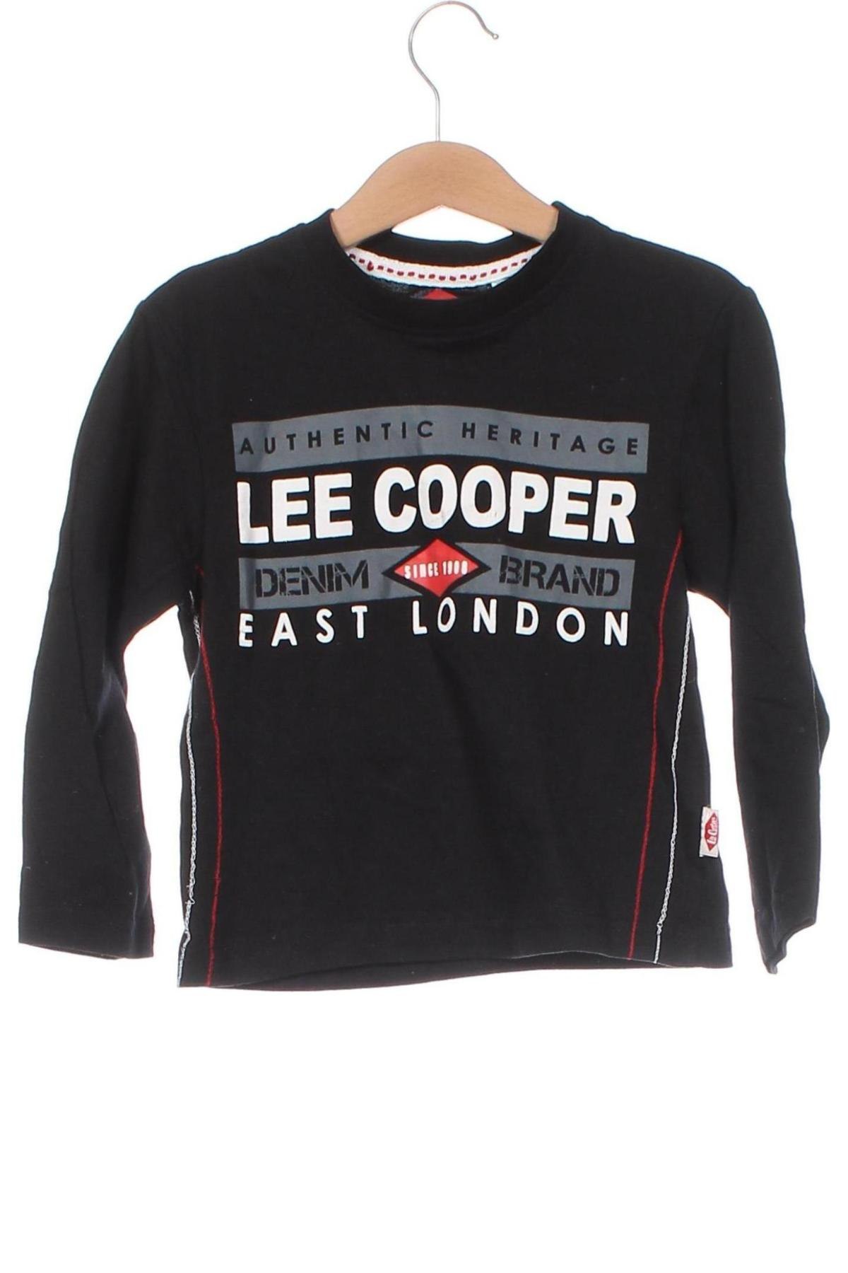 Детска блуза Lee Cooper, Размер 3-4y/ 104-110 см, Цвят Черен, Цена 16,83 лв.