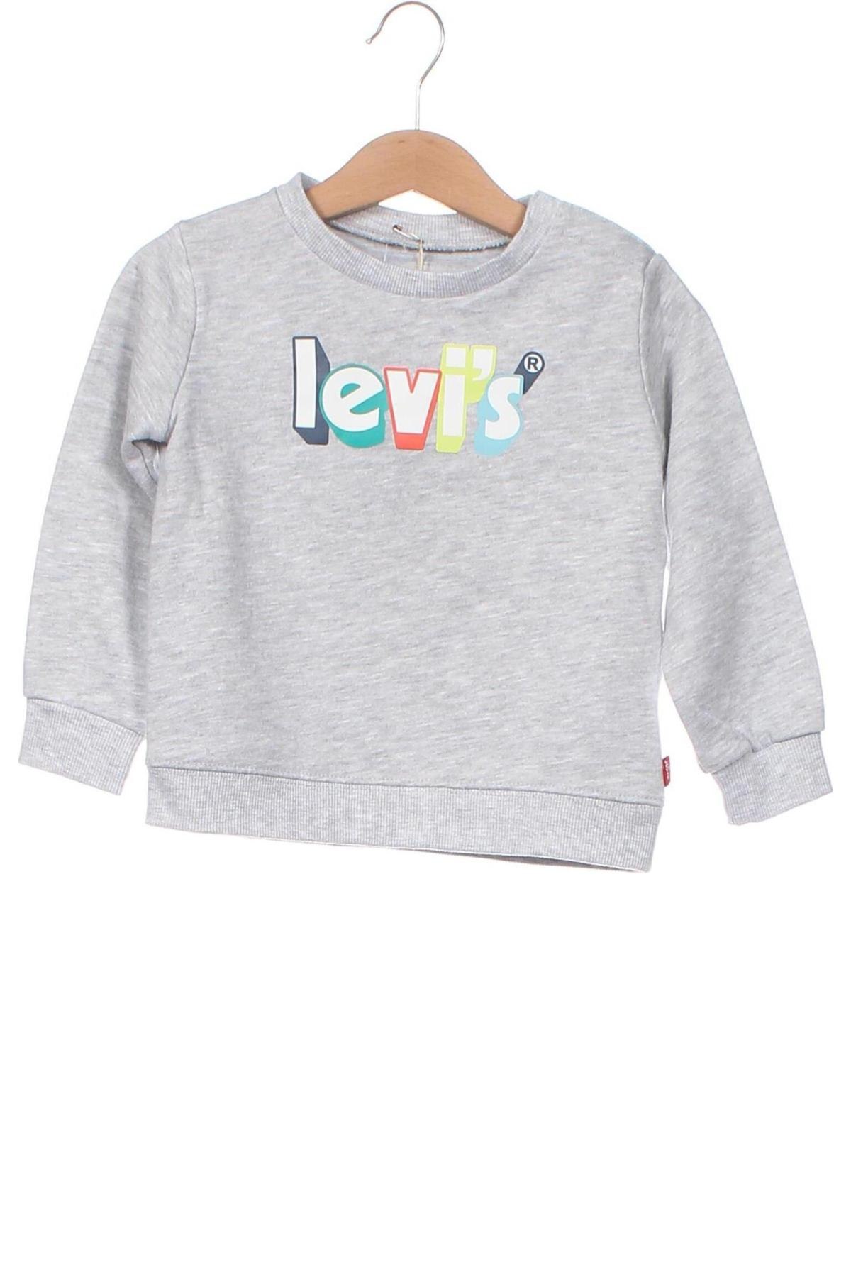 Dziecięca bluzka Levi's, Rozmiar 3-4y/ 104-110 cm, Kolor Szary, Cena 181,25 zł