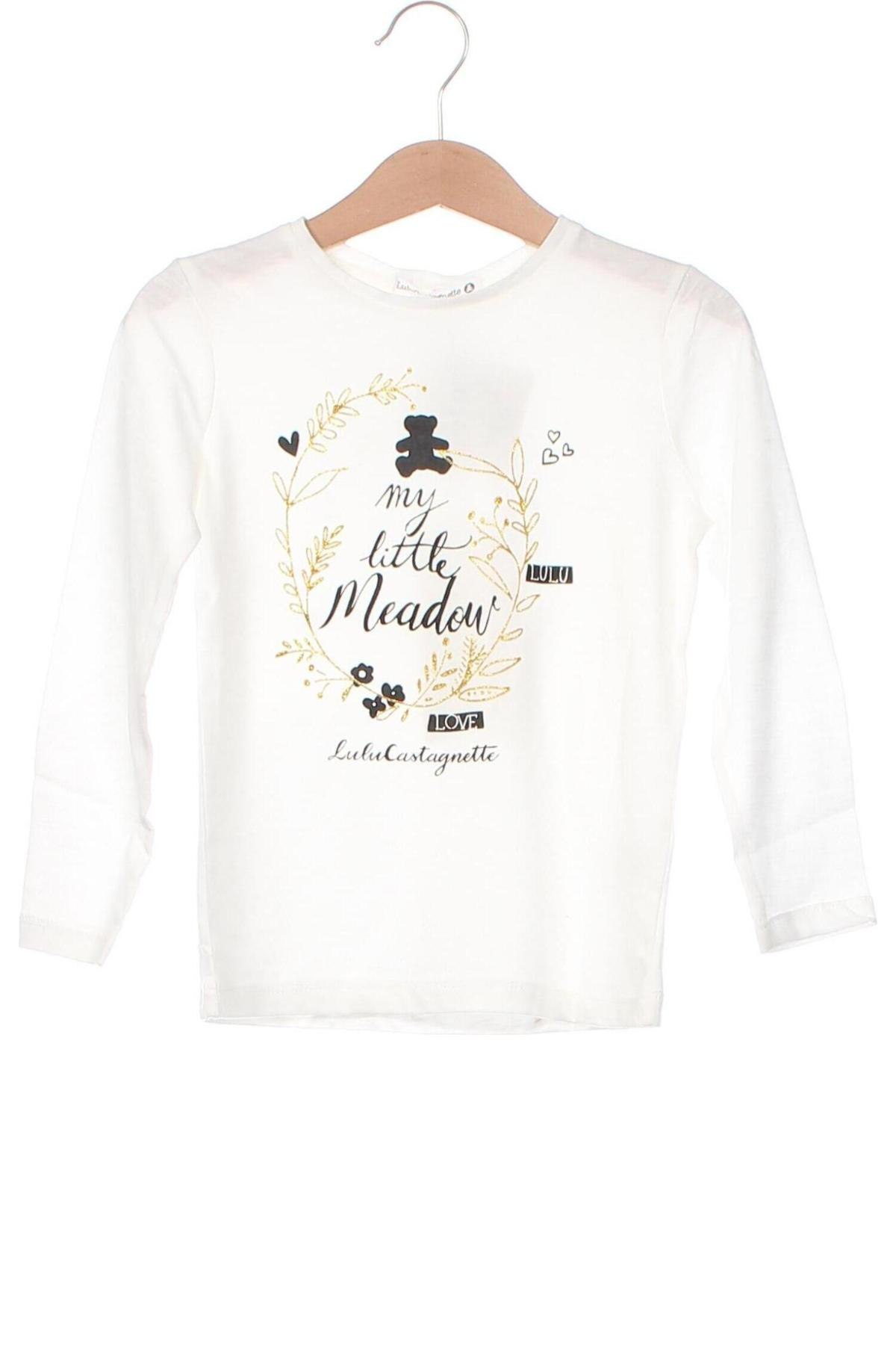 Kinder Shirt LuluCastagnette, Größe 3-4y/ 104-110 cm, Farbe Weiß, Preis 26,29 €