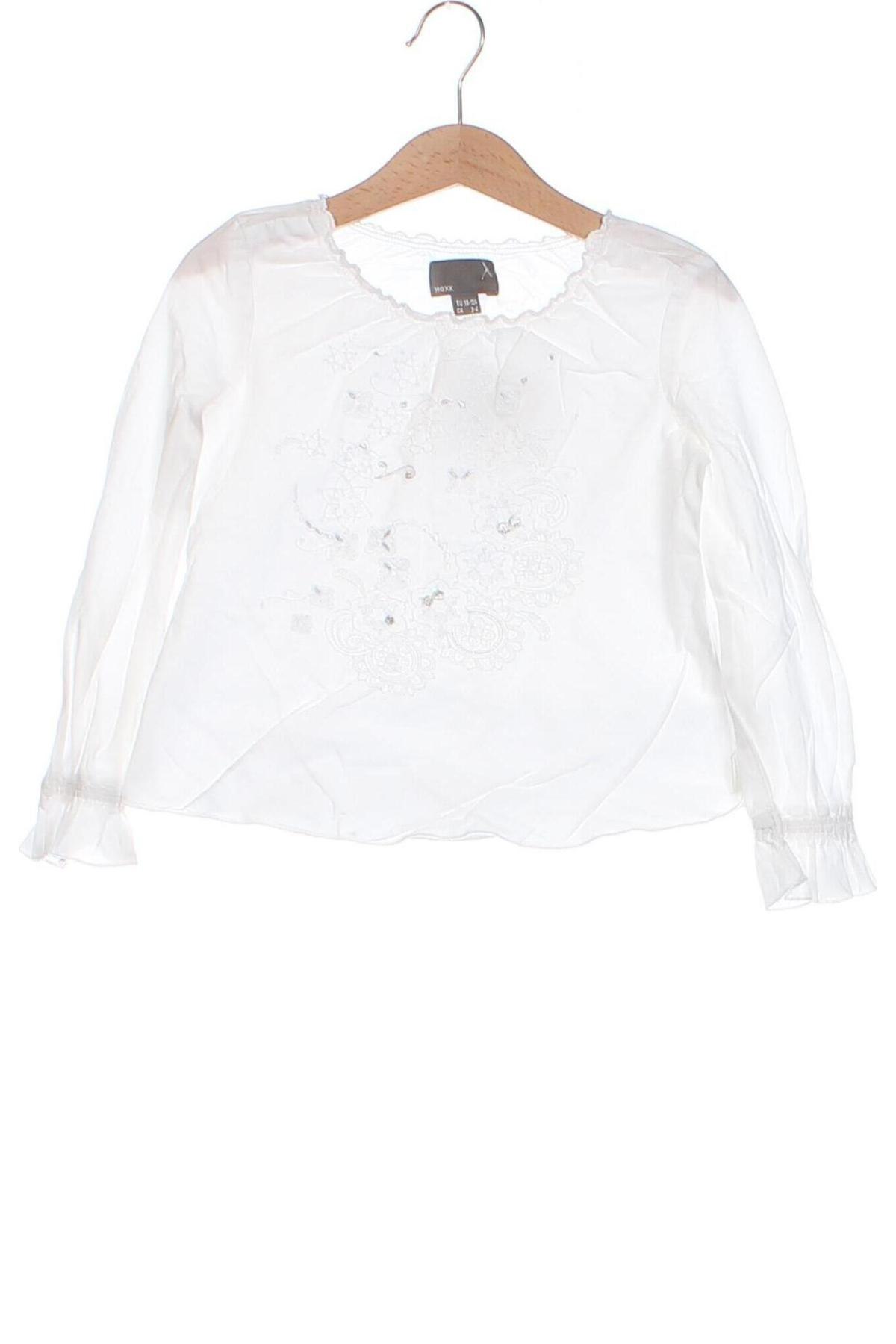 Детска блуза Mexx, Размер 2-3y/ 98-104 см, Цвят Бял, Цена 11,88 лв.