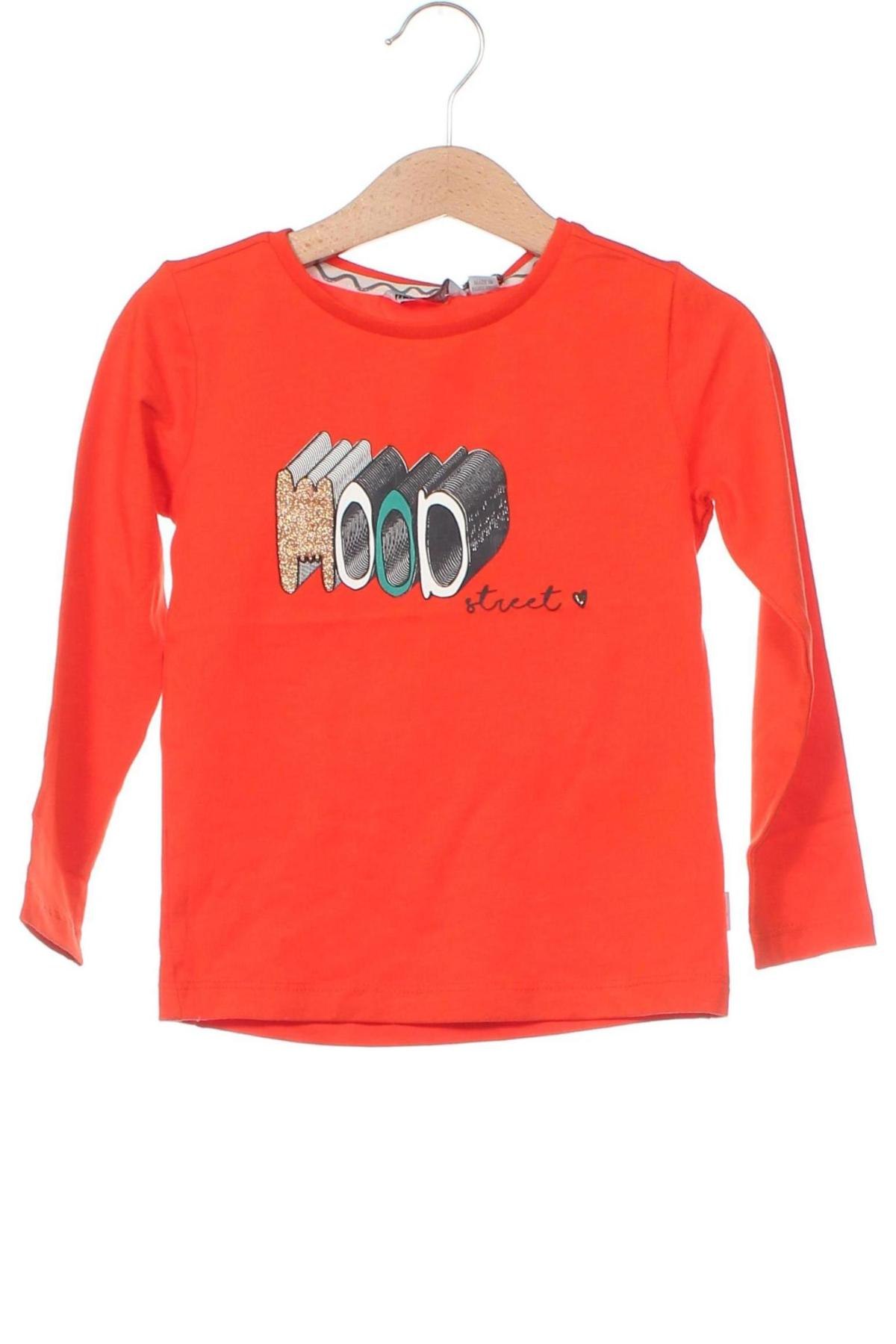 Dziecięca bluzka Moodstreet, Rozmiar 3-4y/ 104-110 cm, Kolor Pomarańczowy, Cena 25,99 zł