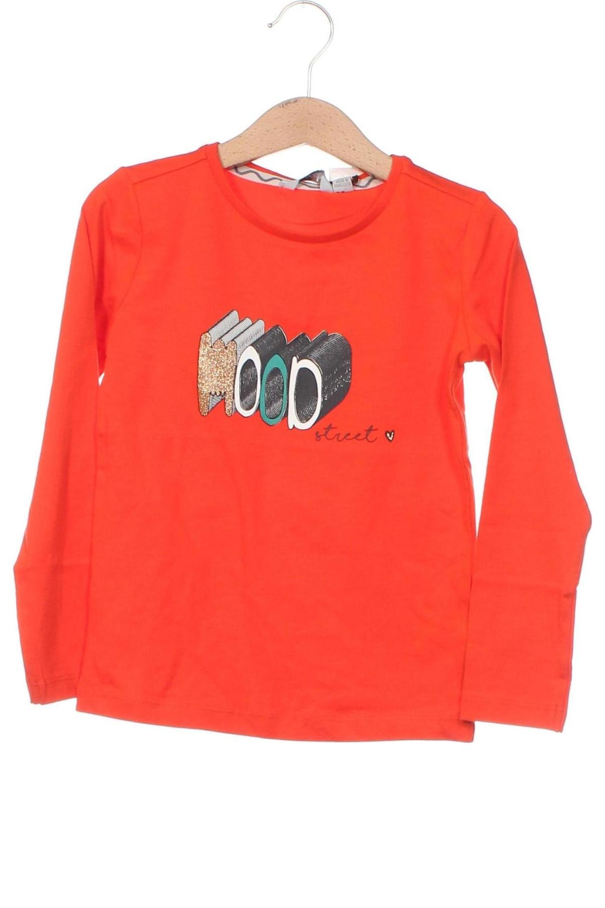 Παιδική μπλούζα Moodstreet, Μέγεθος 4-5y/ 110-116 εκ., Χρώμα Πορτοκαλί, Τιμή 5,03 €