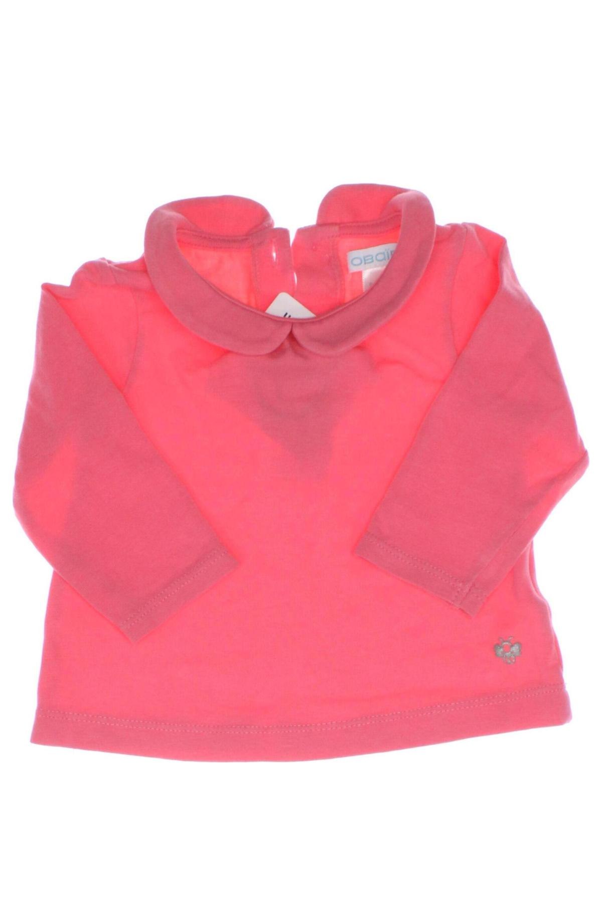 Kinder Shirt Obaibi, Größe 2-3m/ 56-62 cm, Farbe Rosa, Preis 3,06 €