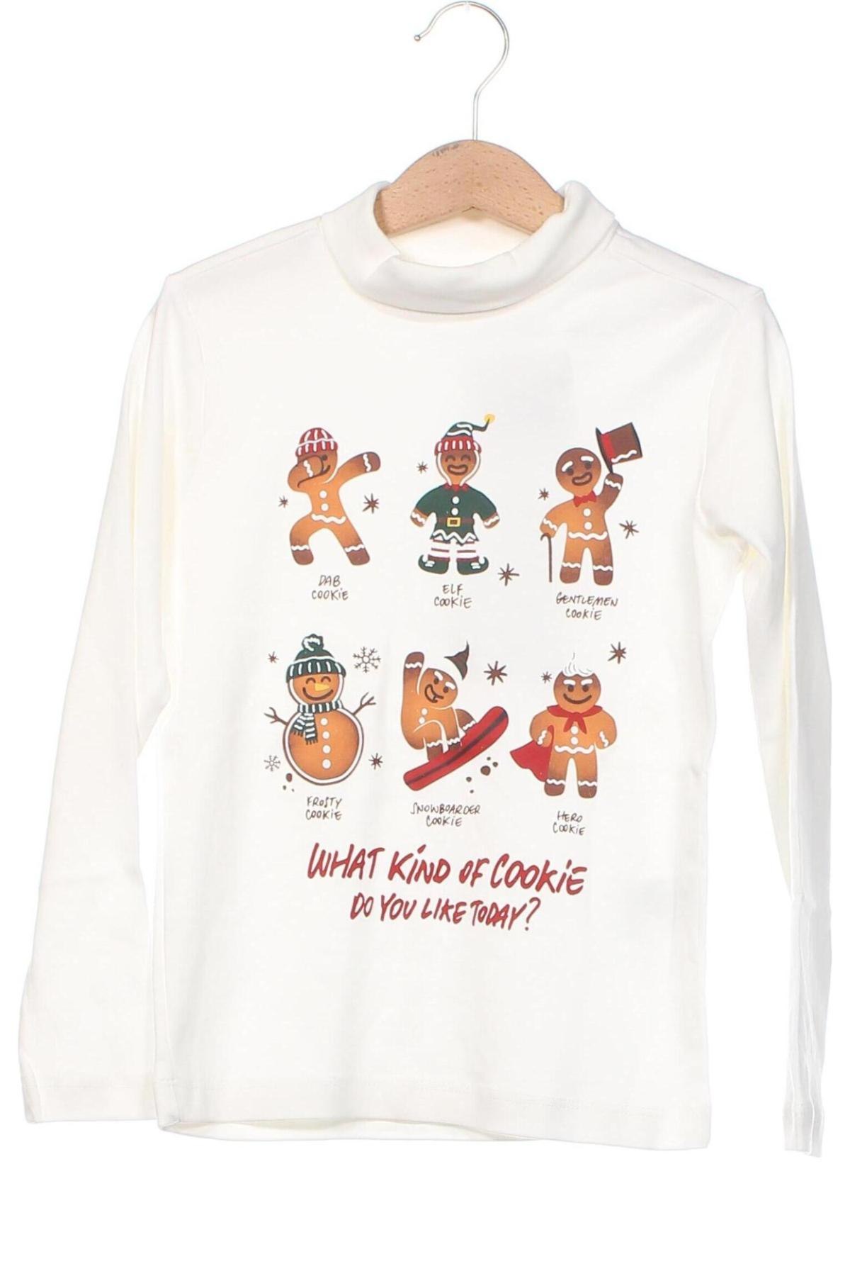 Kinder Shirt Oviesse, Größe 5-6y/ 116-122 cm, Farbe Weiß, Preis € 6,96