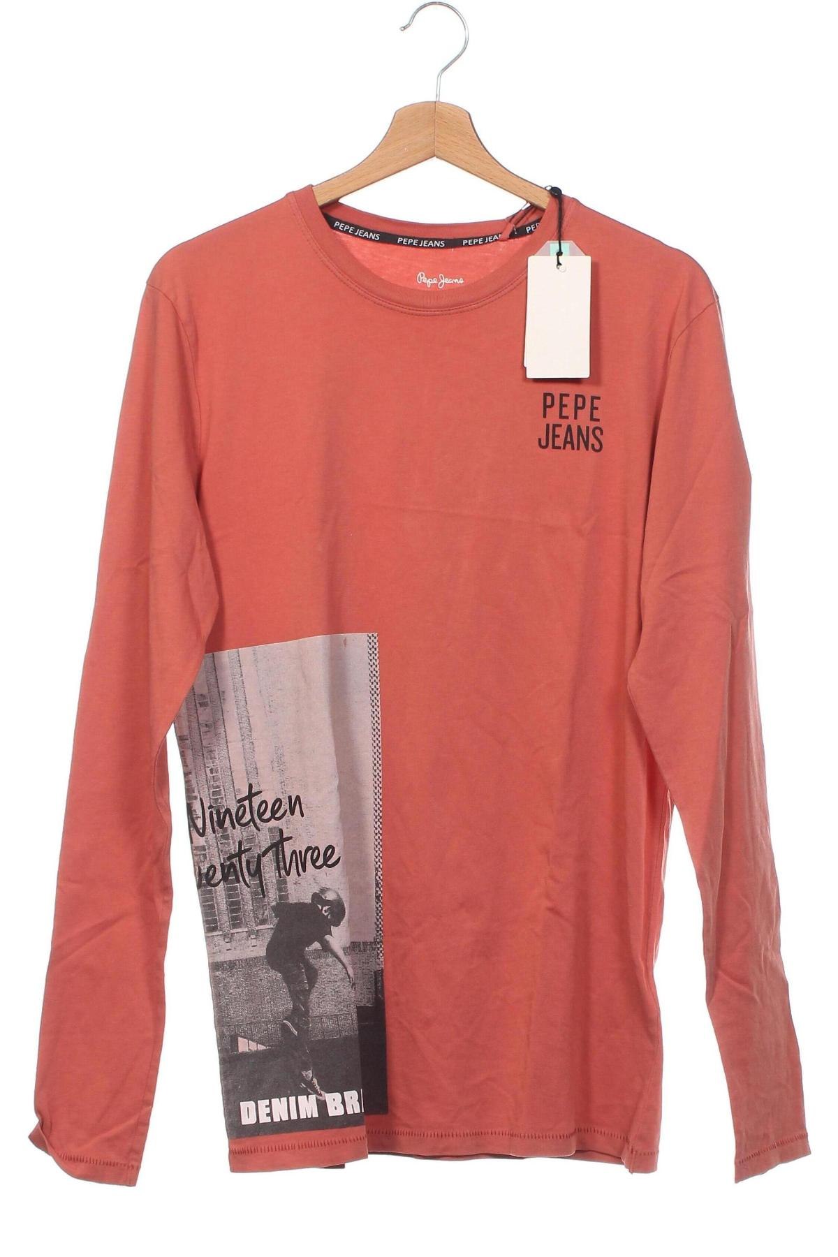 Kinder Shirt Pepe Jeans, Größe 15-18y/ 170-176 cm, Farbe Orange, Preis € 19,28