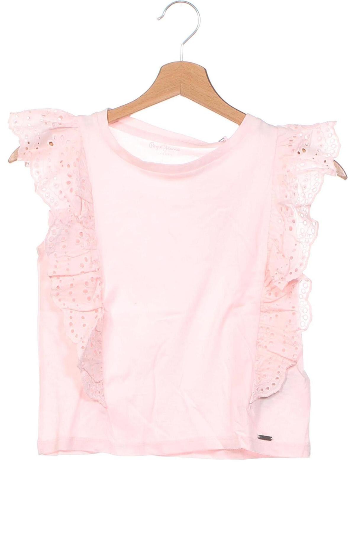 Kinder Shirt Pepe Jeans, Größe 8-9y/ 134-140 cm, Farbe Rosa, Preis 14,37 €