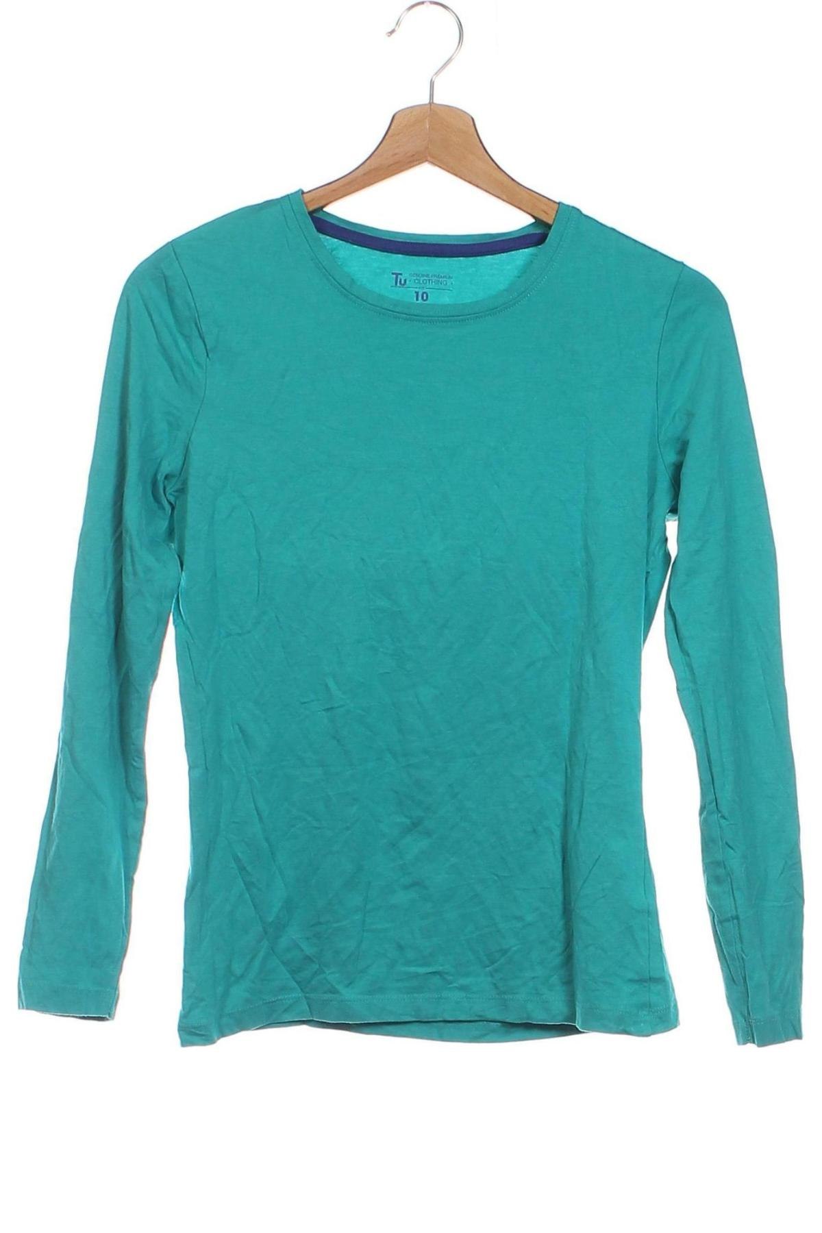 Kinder Shirt Tu, Größe 10-11y/ 146-152 cm, Farbe Grün, Preis € 3,90