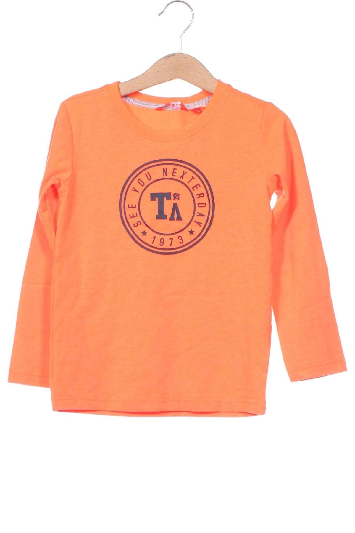Детска блуза Tygo & Vito, Размер 2-3y/ 98-104 см, Цвят Оранжев, Цена 20,40 лв.