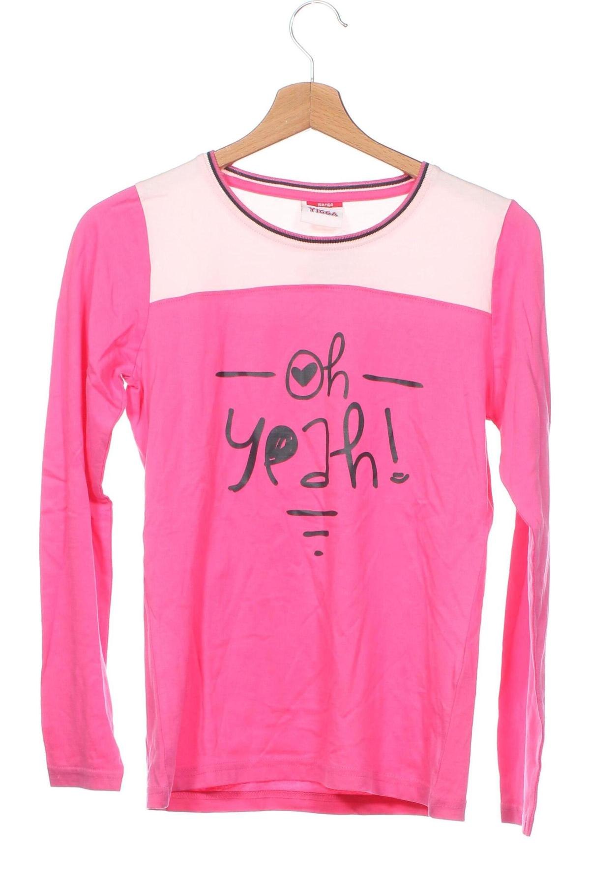 Детска блуза Yigga, Размер 12-13y/ 158-164 см, Цвят Розов, Цена 5,88 лв.
