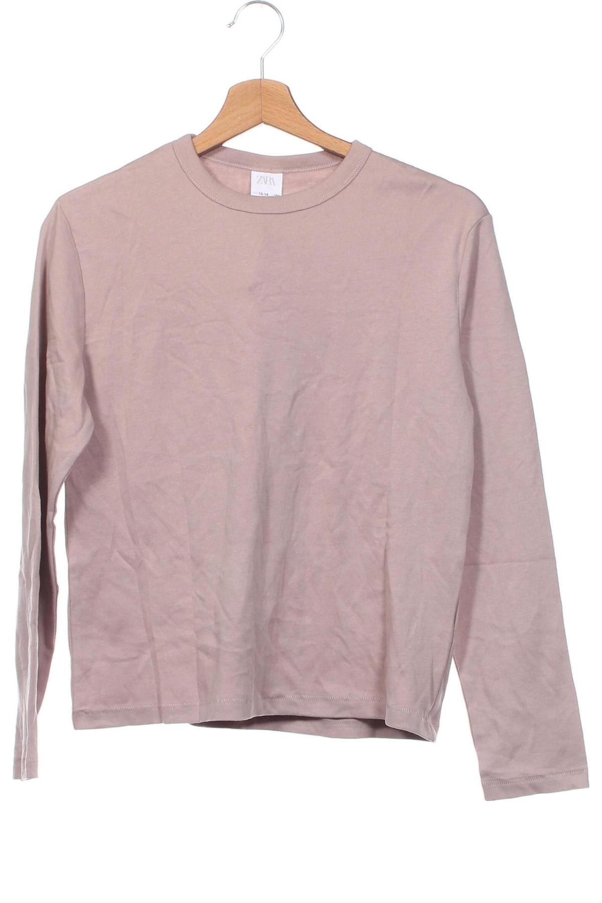 Детска блуза Zara, Размер 13-14y/ 164-168 см, Цвят Розов, Цена 4,48 лв.