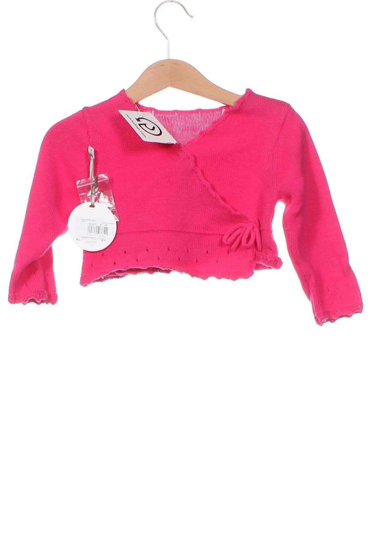 Kinder Strickjacke Absorba, Größe 6-9m/ 68-74 cm, Farbe Rosa, Preis 11,39 €