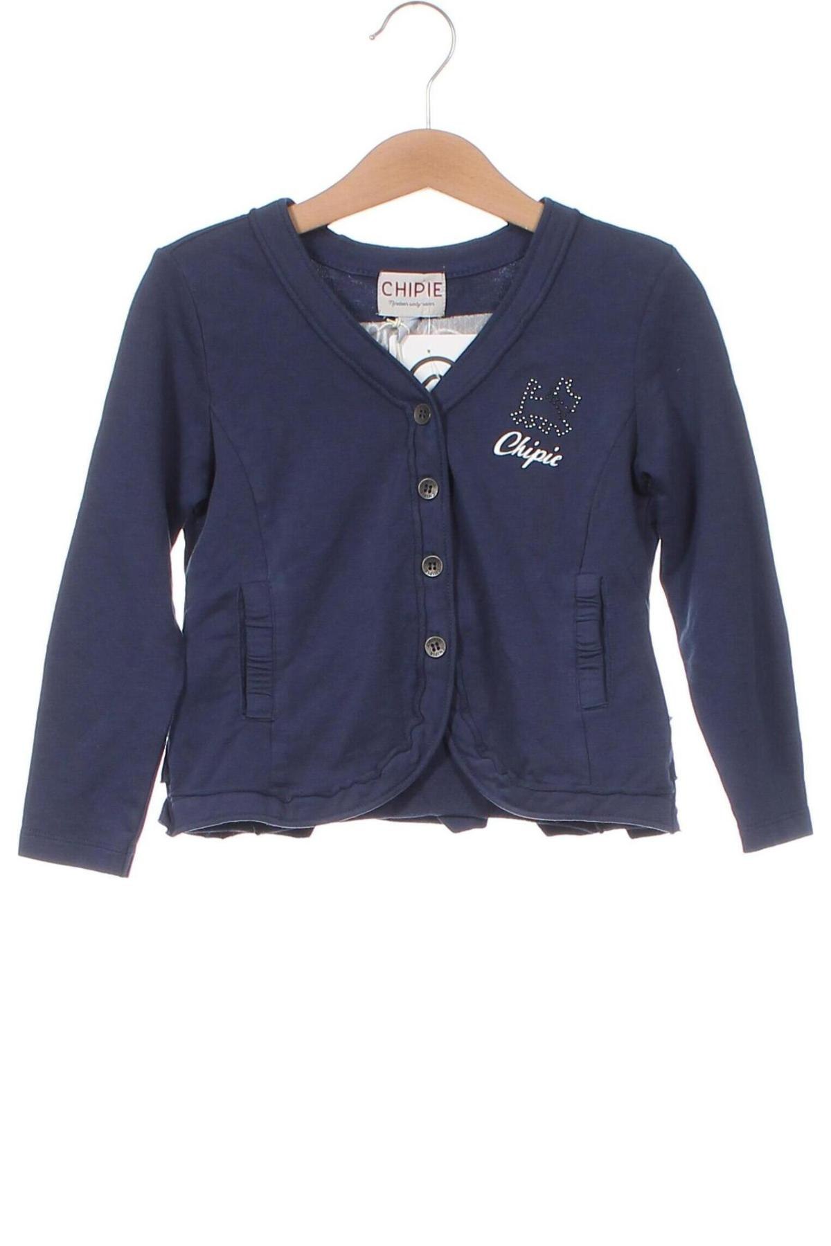 Kinder Strickjacke Chipie, Größe 2-3y/ 98-104 cm, Farbe Blau, Preis € 10,52