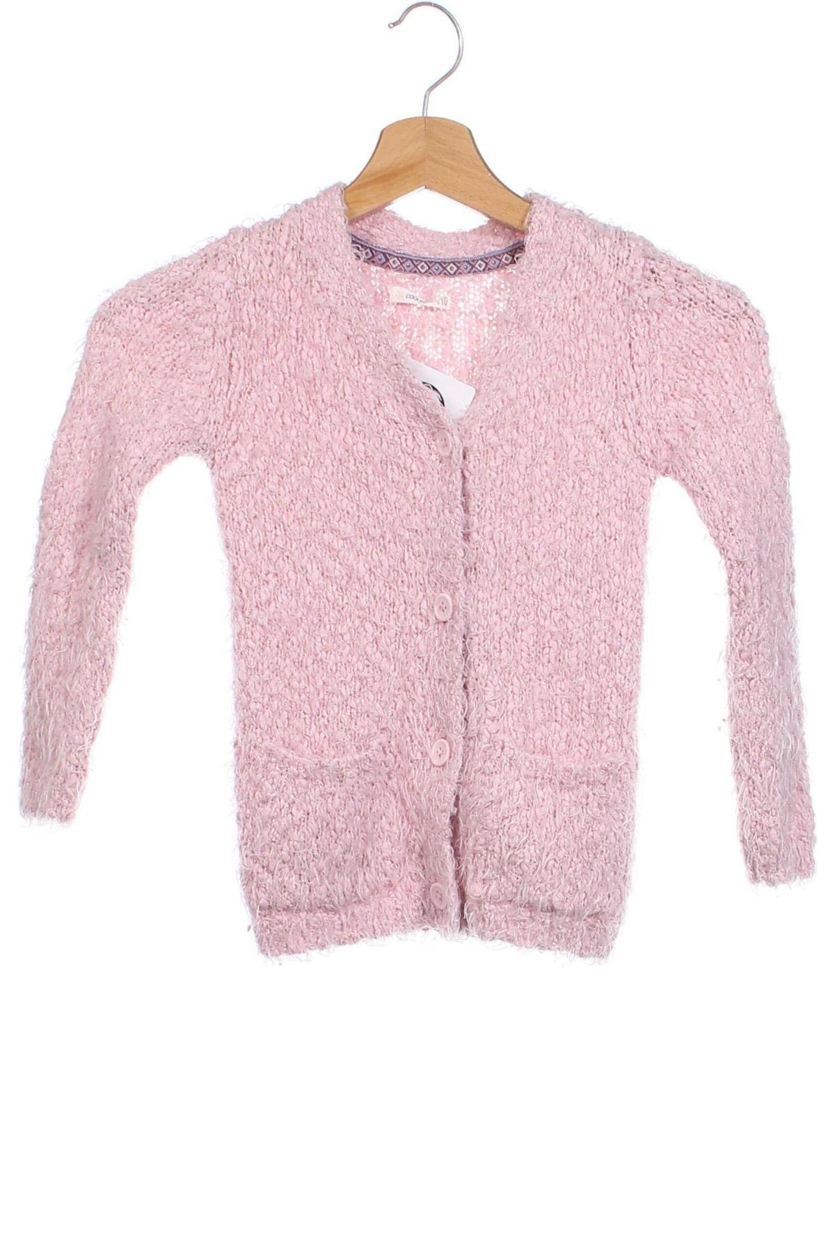 Kinder Strickjacke Coolclub, Größe 3-4y/ 104-110 cm, Farbe Rosa, Preis 4,40 €