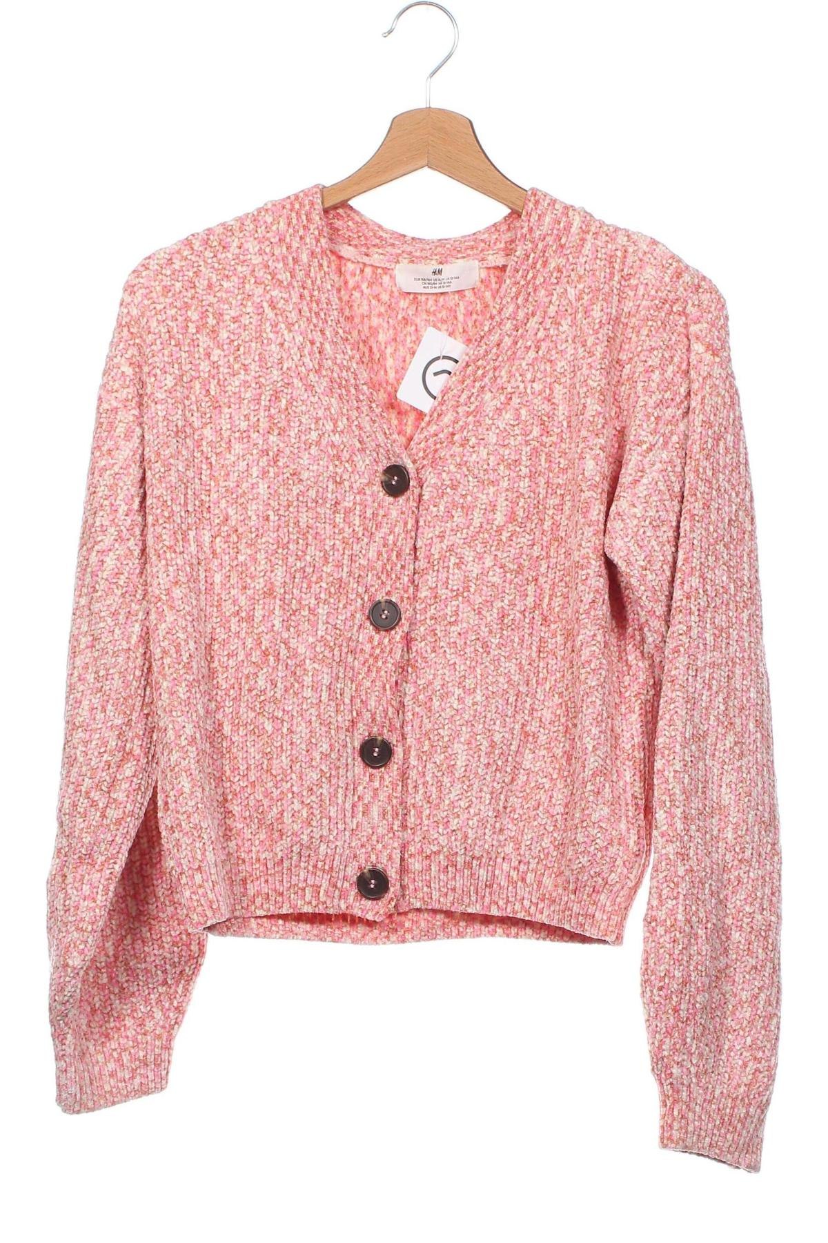 Kinder Strickjacke H&M, Größe 12-13y/ 158-164 cm, Farbe Mehrfarbig, Preis € 6,15