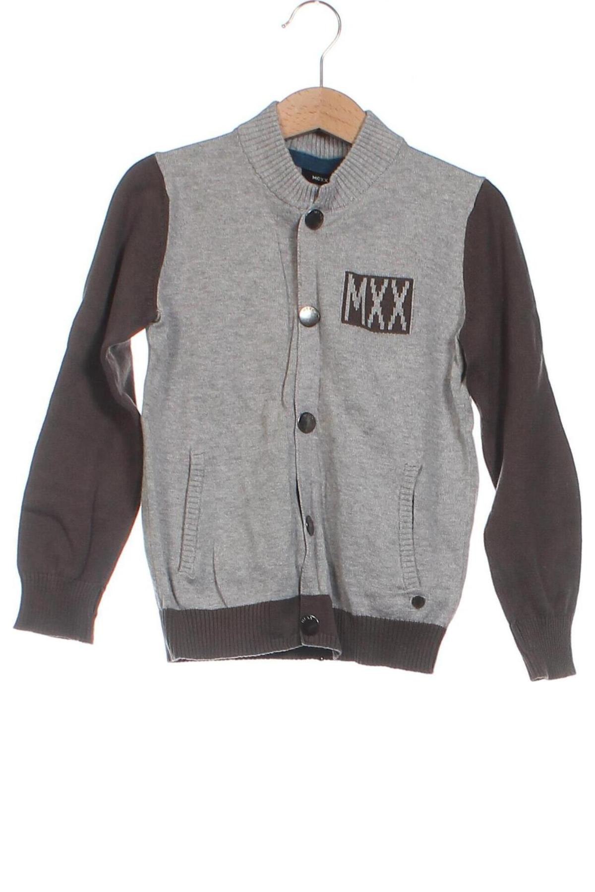 Kinder Strickjacke Mexx, Größe 4-5y/ 110-116 cm, Farbe Grau, Preis 11,23 €