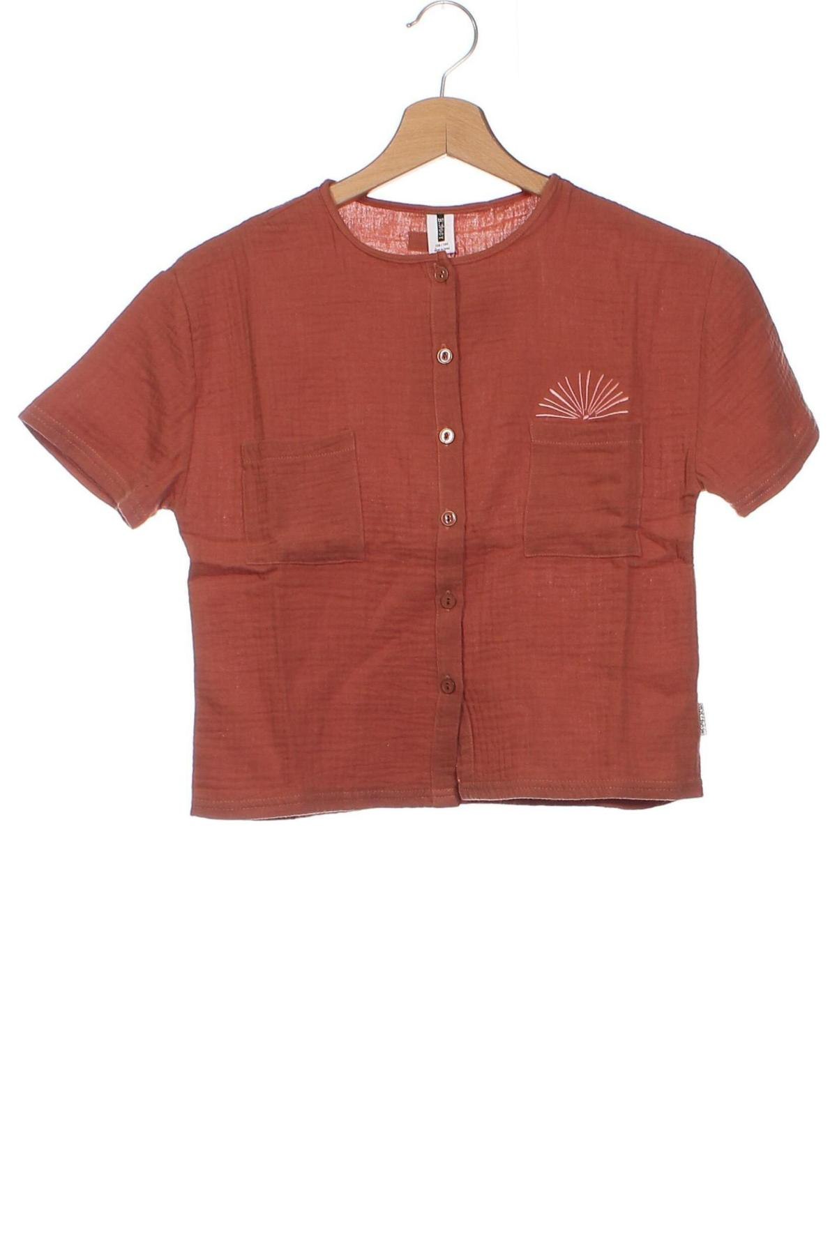 Детска риза B.Nosy, Размер 12-13y/ 158-164 см, Цвят Оранжев, Цена 20,40 лв.