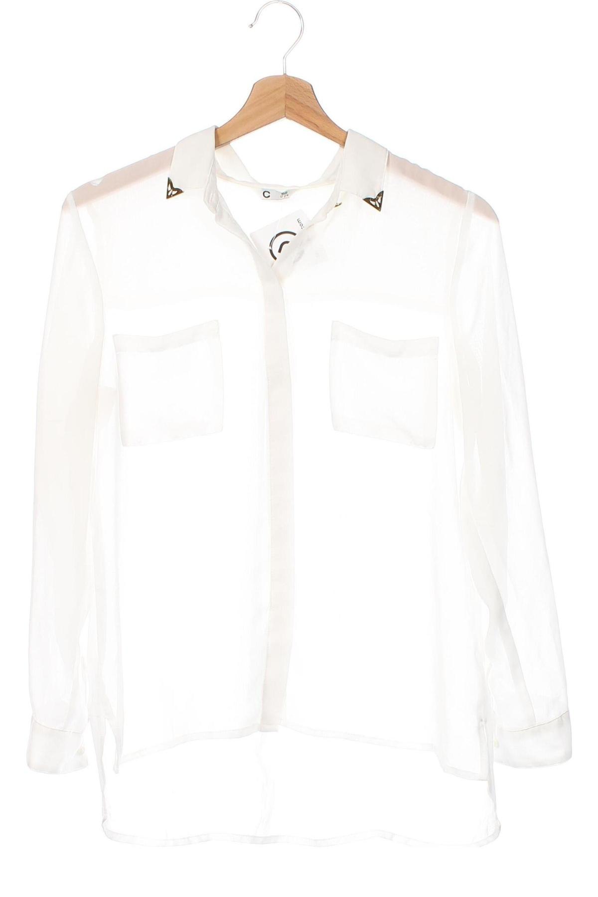 Детска риза Cubus, Размер 12-13y/ 158-164 см, Цвят Бял, Цена 5,76 лв.