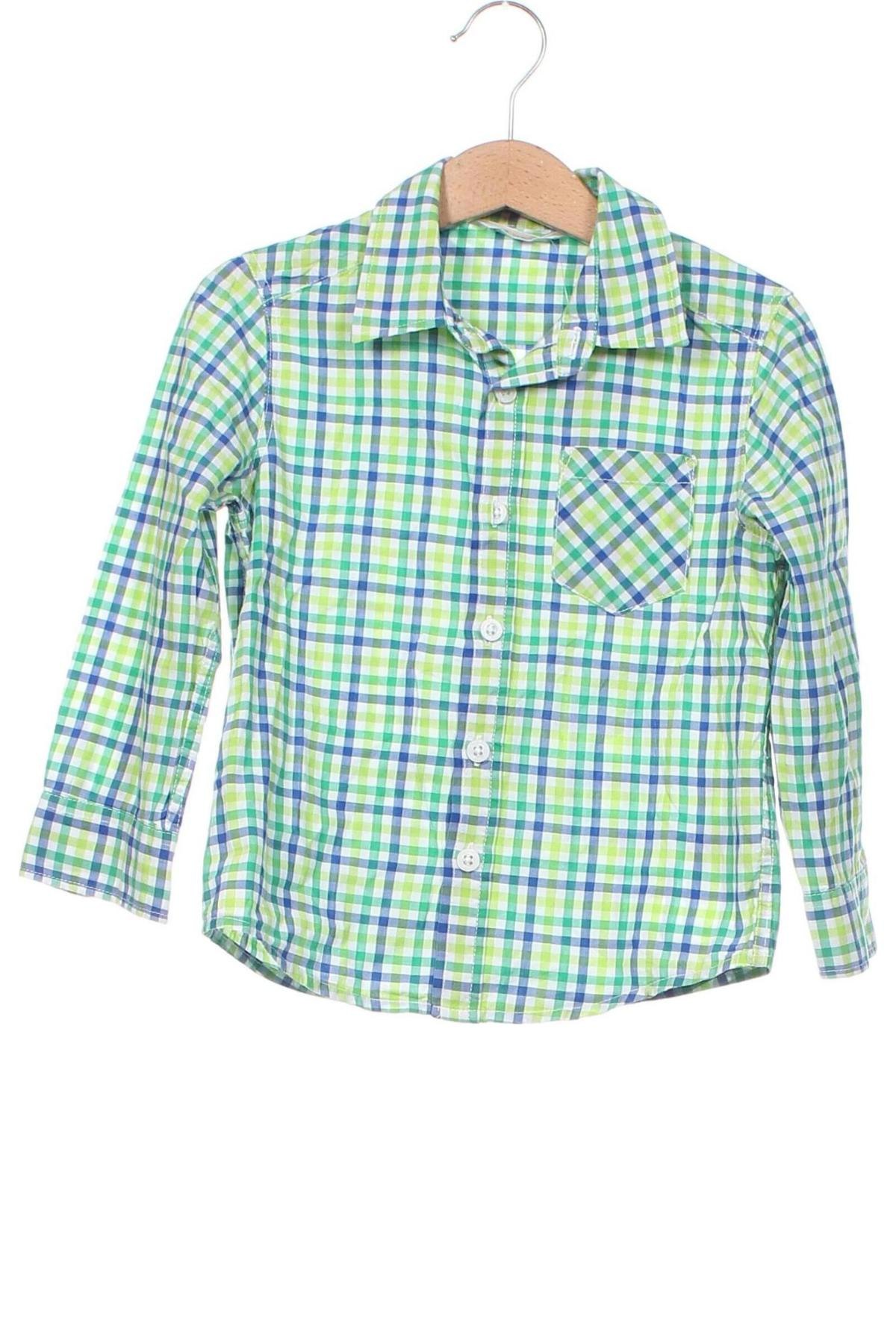 Παιδικό πουκάμισο H&M, Μέγεθος 18-24m/ 86-98 εκ., Χρώμα Πολύχρωμο, Τιμή 6,00 €