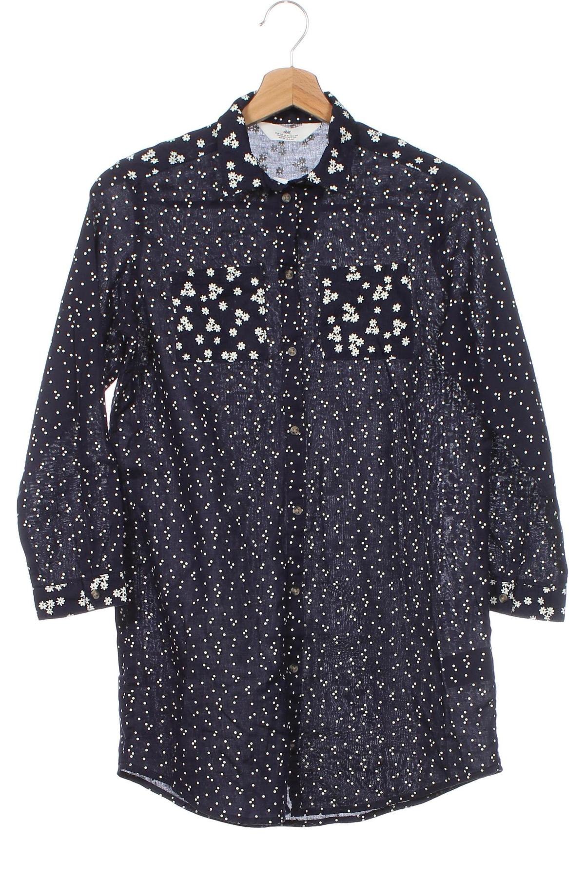 Παιδικό πουκάμισο H&M, Μέγεθος 9-10y/ 140-146 εκ., Χρώμα Μπλέ, Τιμή 6,54 €