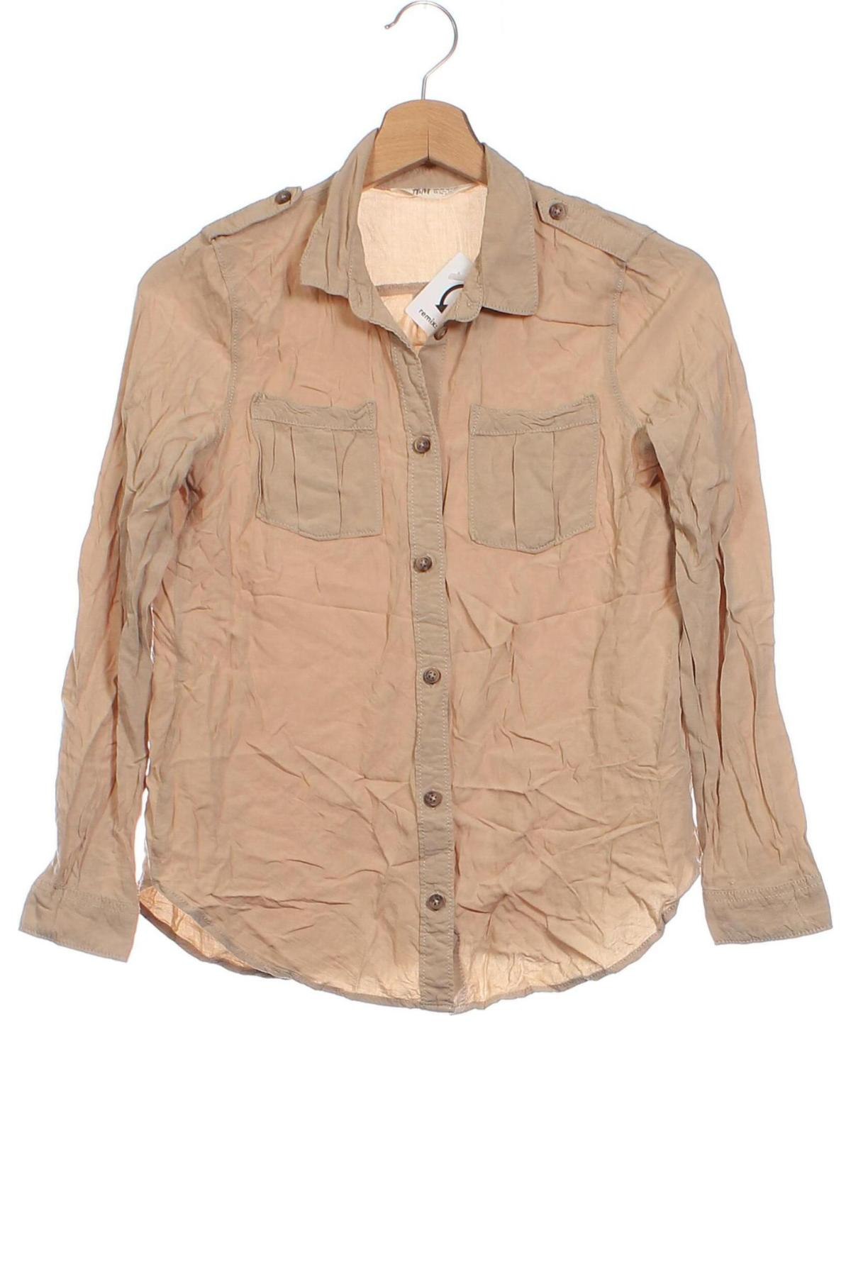 Παιδικό πουκάμισο H&M, Μέγεθος 11-12y/ 152-158 εκ., Χρώμα  Μπέζ, Τιμή 2,52 €