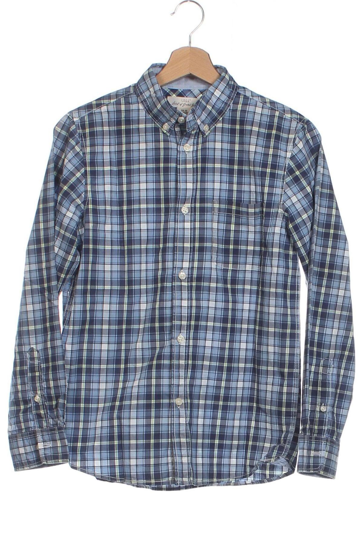 Dětská košile  H&M L.O.G.G., Velikost 12-13y/ 158-164 cm, Barva Modrá, Cena  58,00 Kč