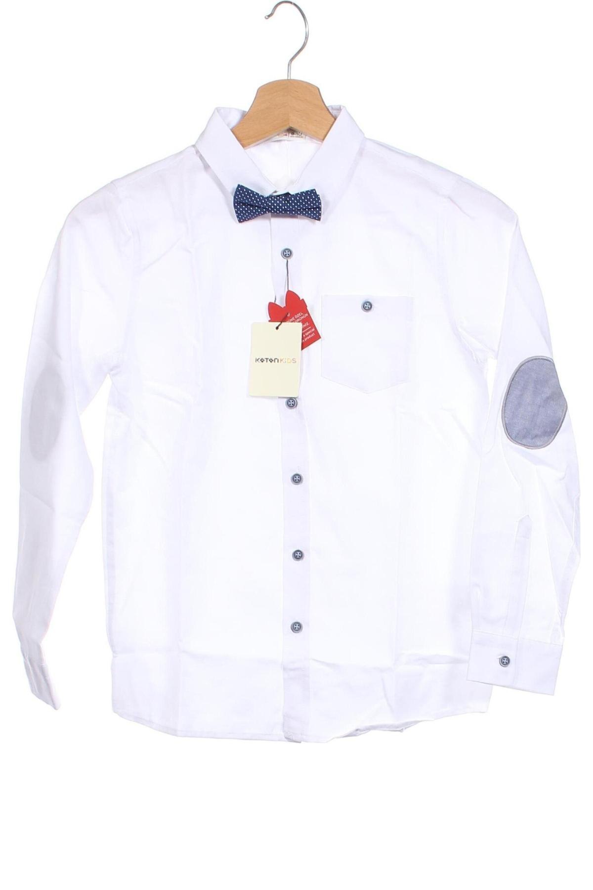 Dětská košile  Koton, Velikost 8-9y/ 134-140 cm, Barva Bílá, Cena  426,00 Kč