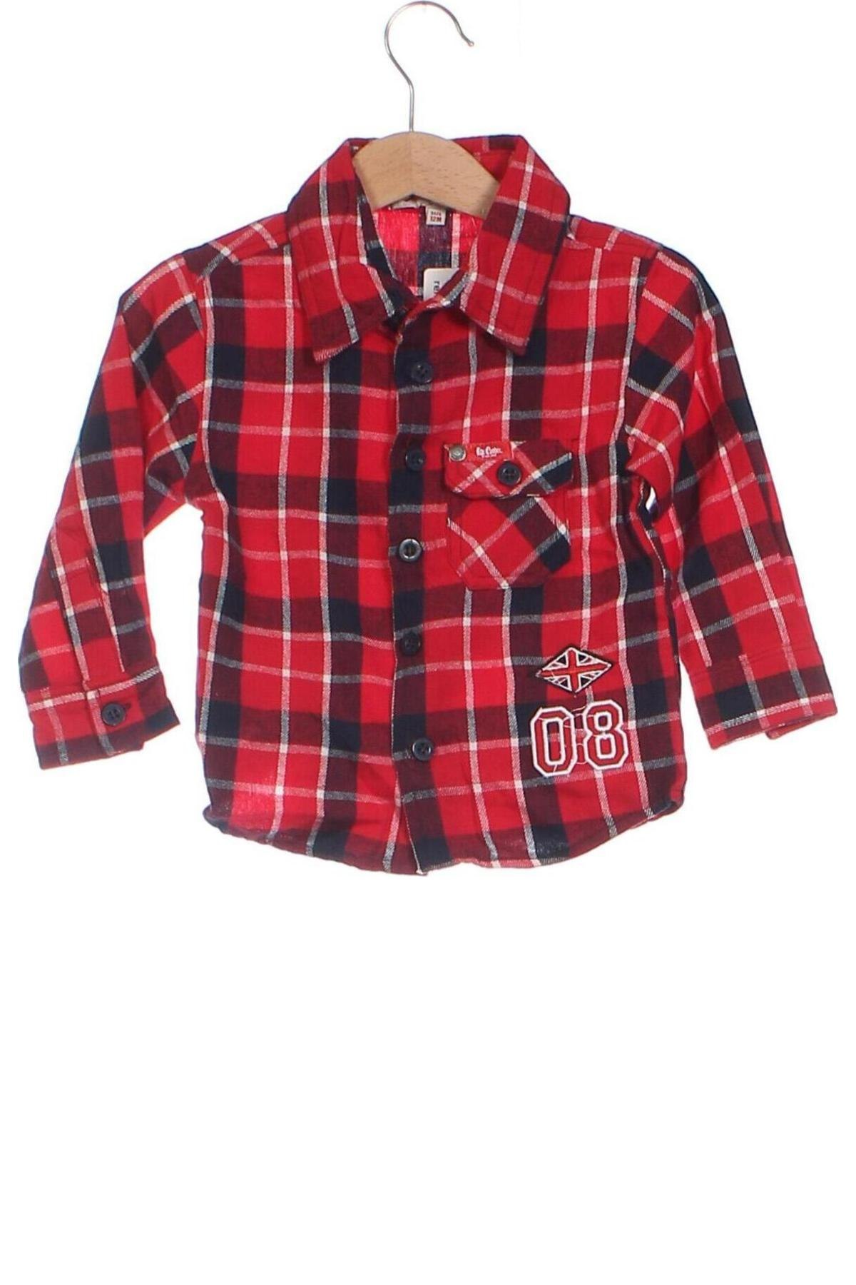 Kinderhemd Lee Cooper, Größe 12-18m/ 80-86 cm, Farbe Rot, Preis 5,00 €