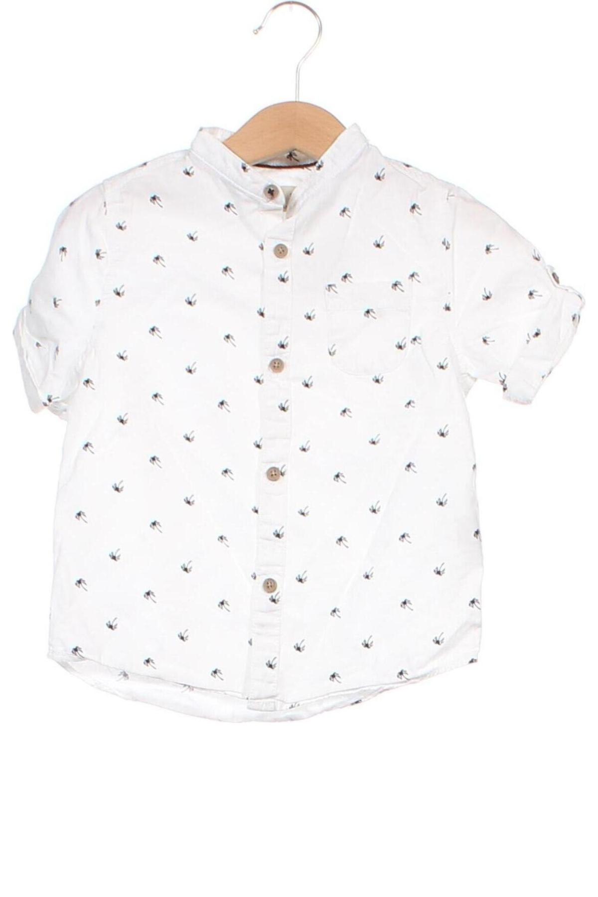 Kinderhemd Zara, Größe 3-4y/ 104-110 cm, Farbe Weiß, Preis € 7,16