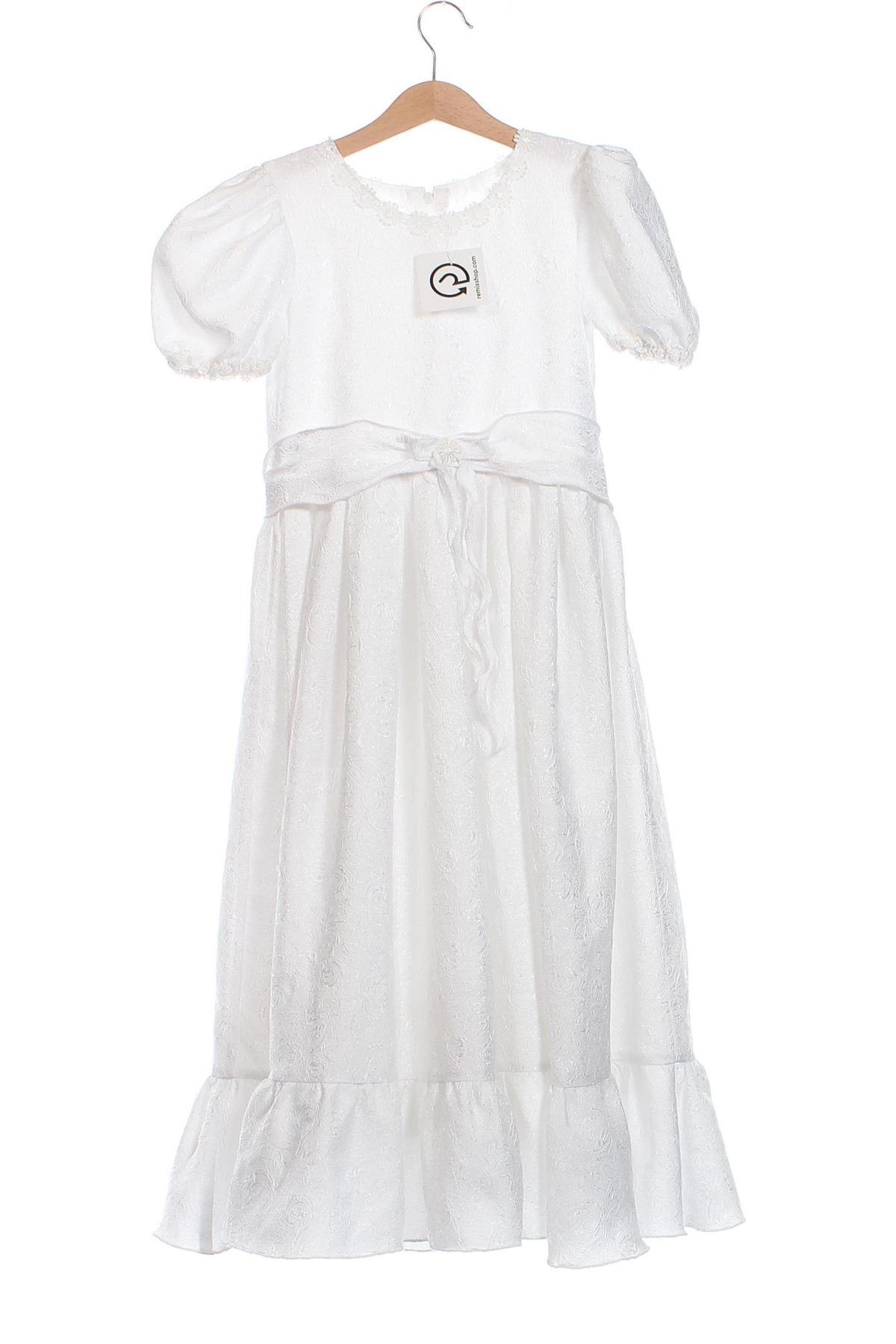 Kinderkleid, Größe 10-11y/ 146-152 cm, Farbe Weiß, Preis € 15,96
