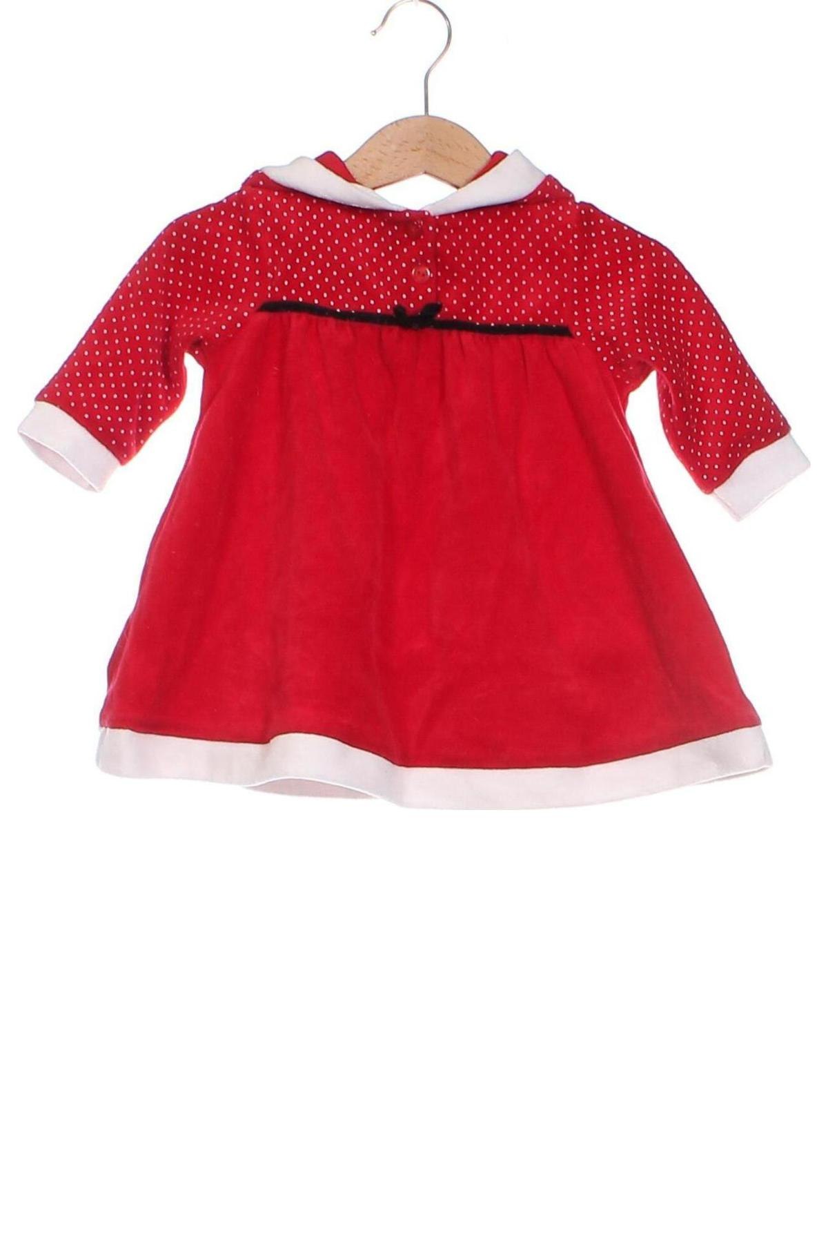 Rochie pentru copii, Mărime 9-12m/ 74-80 cm, Culoare Roșu, Preț 31,22 Lei