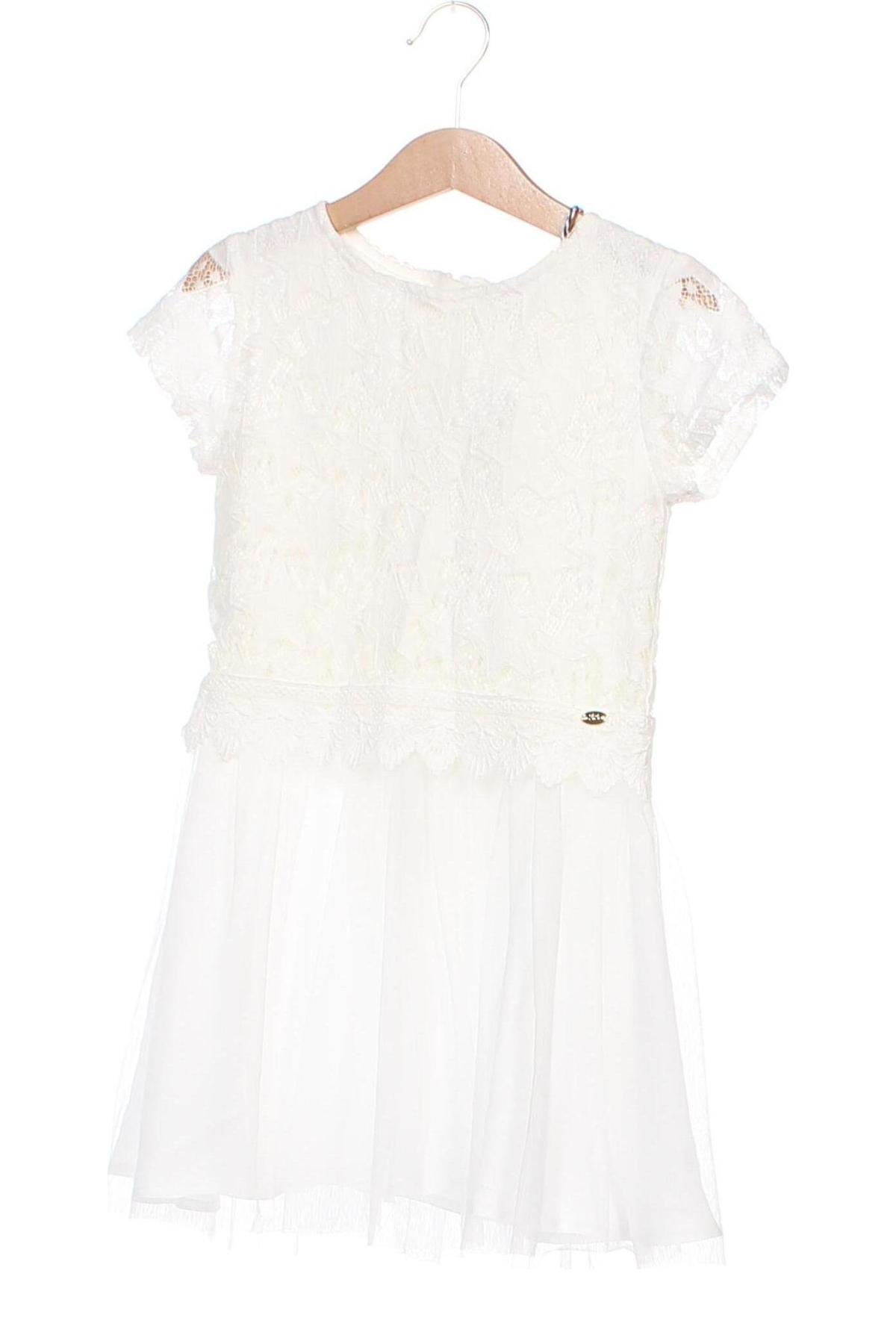 Dětské šaty  3 Pommes, Velikost 4-5y/ 110-116 cm, Barva Bílá, Cena  455,00 Kč
