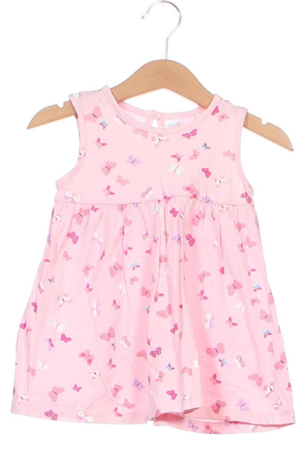 Kinderkleid Baby Club, Größe 12-18m/ 80-86 cm, Farbe Rosa, Preis 8,49 €