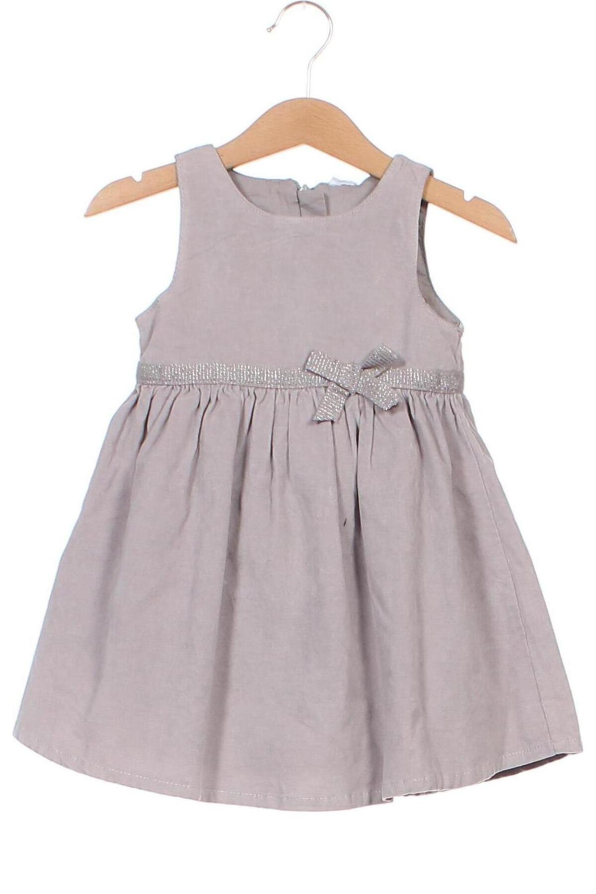 Kinderkleid Coolclub, Größe 3-6m/ 62-68 cm, Farbe Grau, Preis 5,36 €