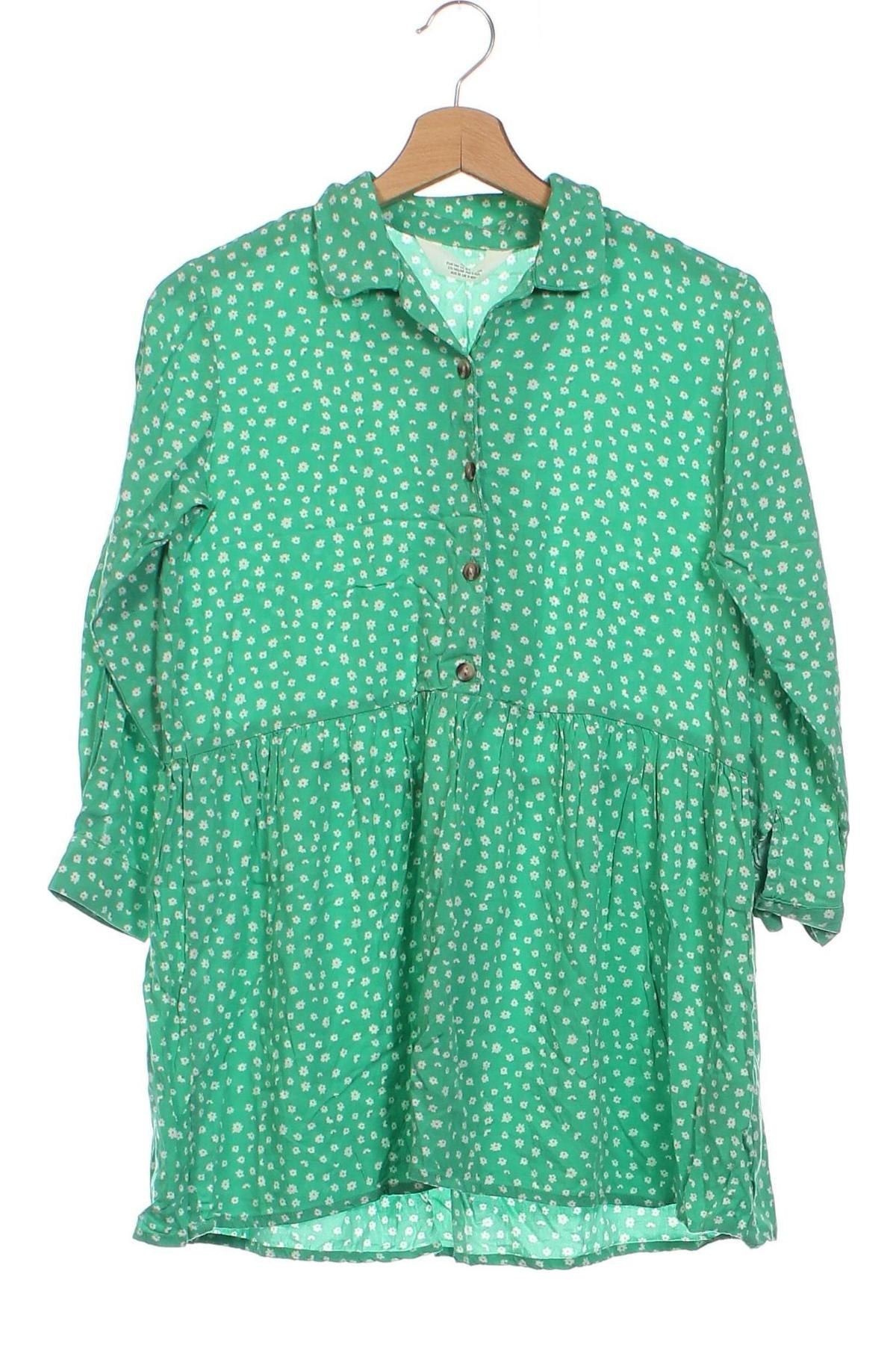 Dziecięca sukienka H&M, Rozmiar 9-10y/ 140-146 cm, Kolor Zielony, Cena 36,78 zł