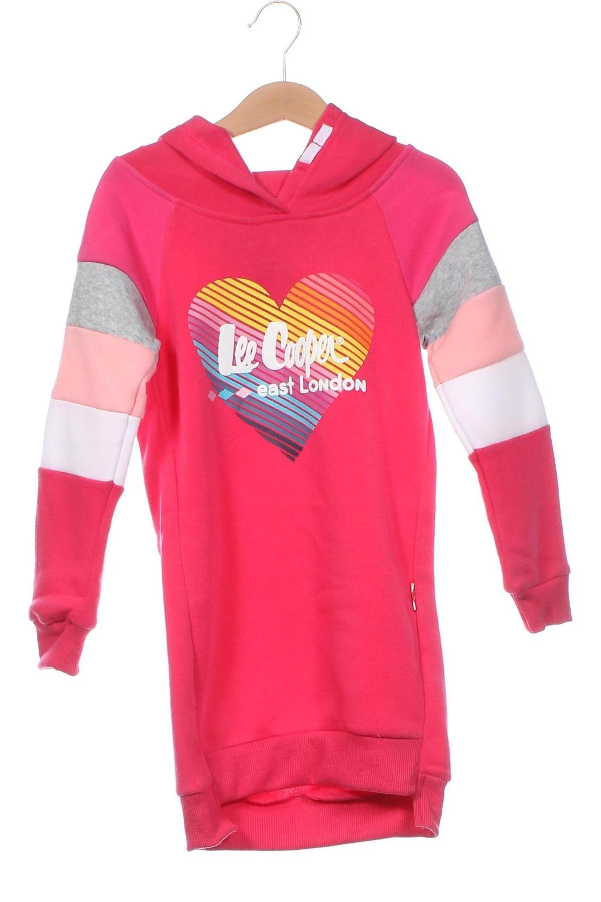 Kinderkleid Lee Cooper, Größe 5-6y/ 116-122 cm, Farbe Rosa, Preis 25,97 €