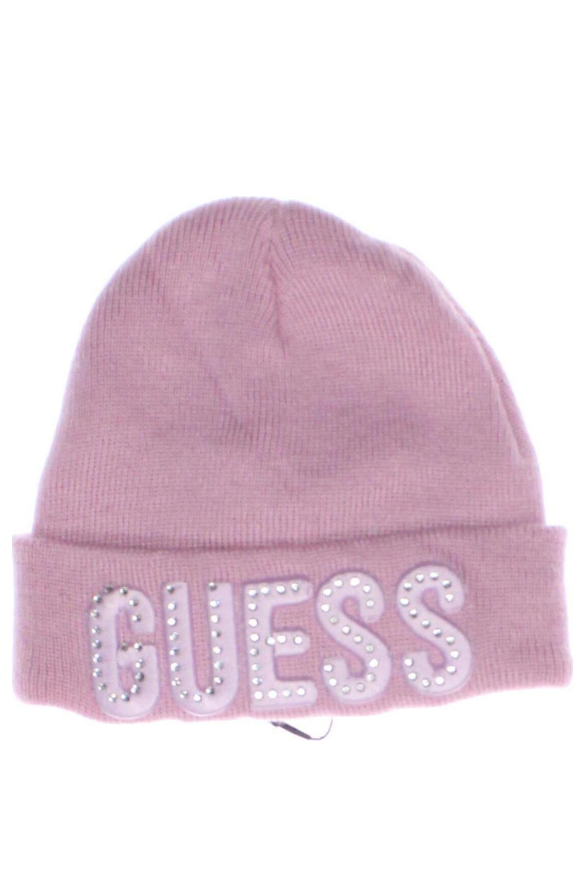 Детска шапка Guess, Размер 2-4, Цвят Розов, Цена 85,00 лв.