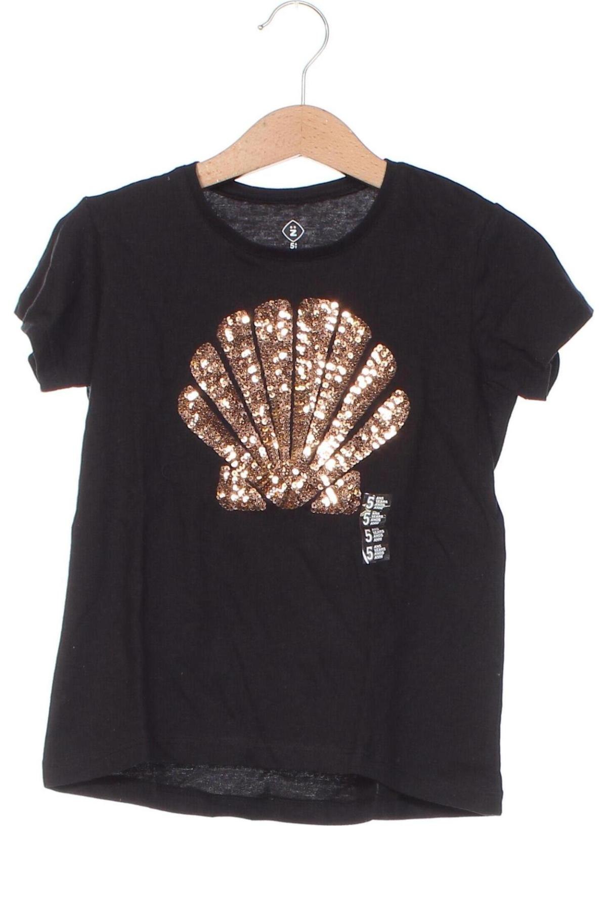 Kinder T-Shirt, Größe 4-5y/ 110-116 cm, Farbe Schwarz, Preis € 8,25