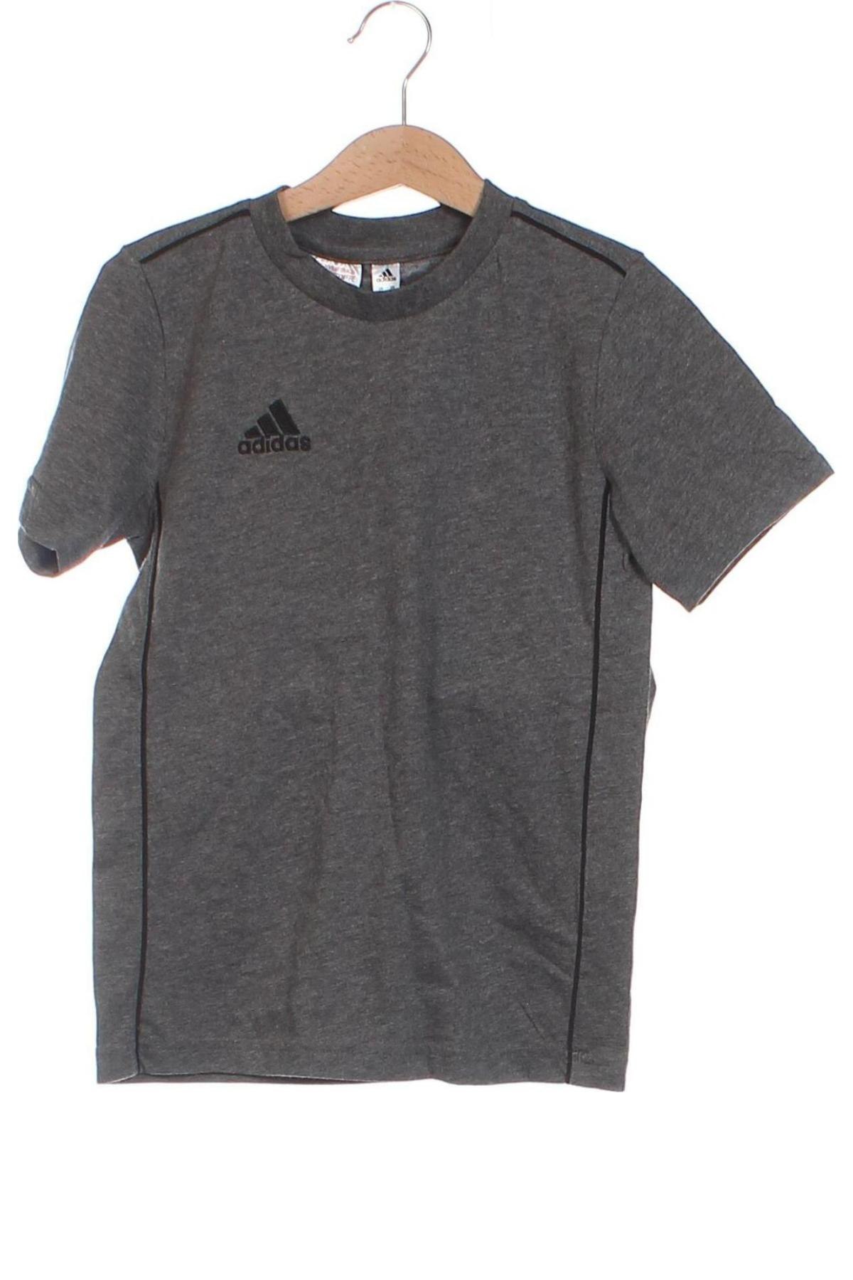 Детска тениска Adidas, Размер 7-8y/ 128-134 см, Цвят Сив, Цена 30,87 лв.