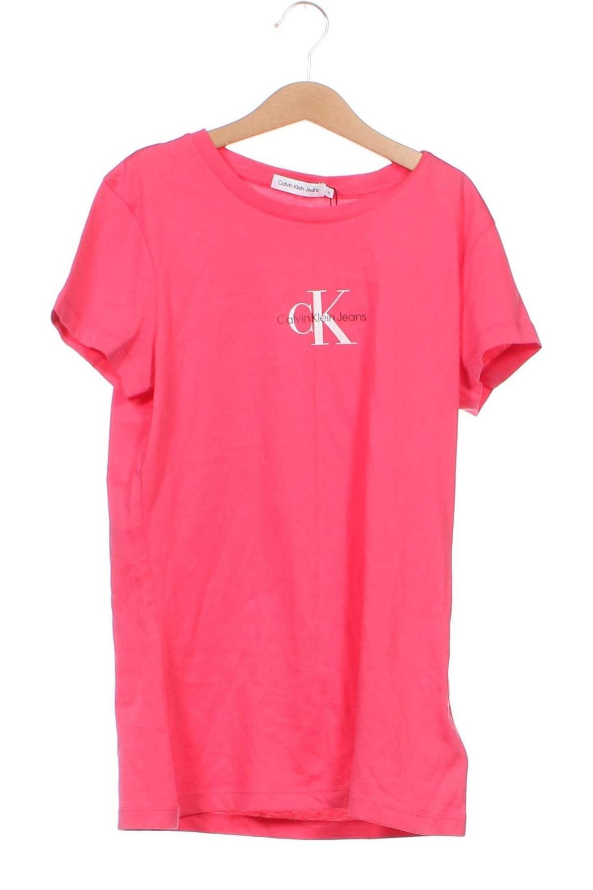 Kinder T-Shirt Calvin Klein Jeans, Größe 15-18y/ 170-176 cm, Farbe Rosa, Preis 39,99 €