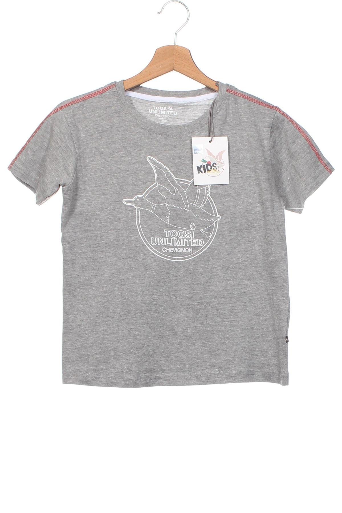 Kinder T-Shirt Chevignon, Größe 9-10y/ 140-146 cm, Farbe Grau, Preis € 14,99