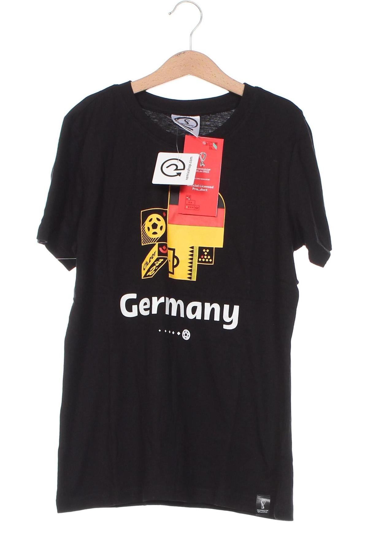 Детска тениска Fifa World Cup, Размер 12-13y/ 158-164 см, Цвят Черен, Цена 6,72 лв.