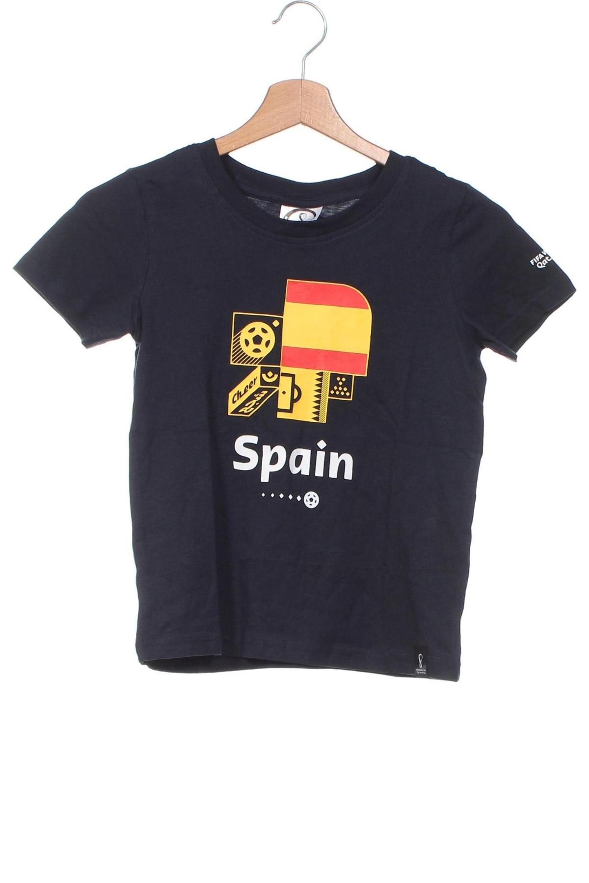 Kinder T-Shirt Fifa World Cup, Größe 6-7y/ 122-128 cm, Farbe Blau, Preis € 3,59