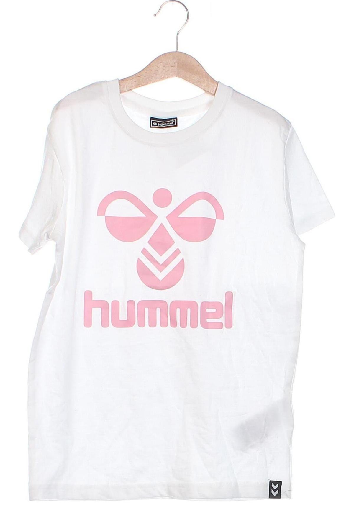 Детска тениска Hummel, Размер 10-11y/ 146-152 см, Цвят Бял, Цена 33,00 лв.