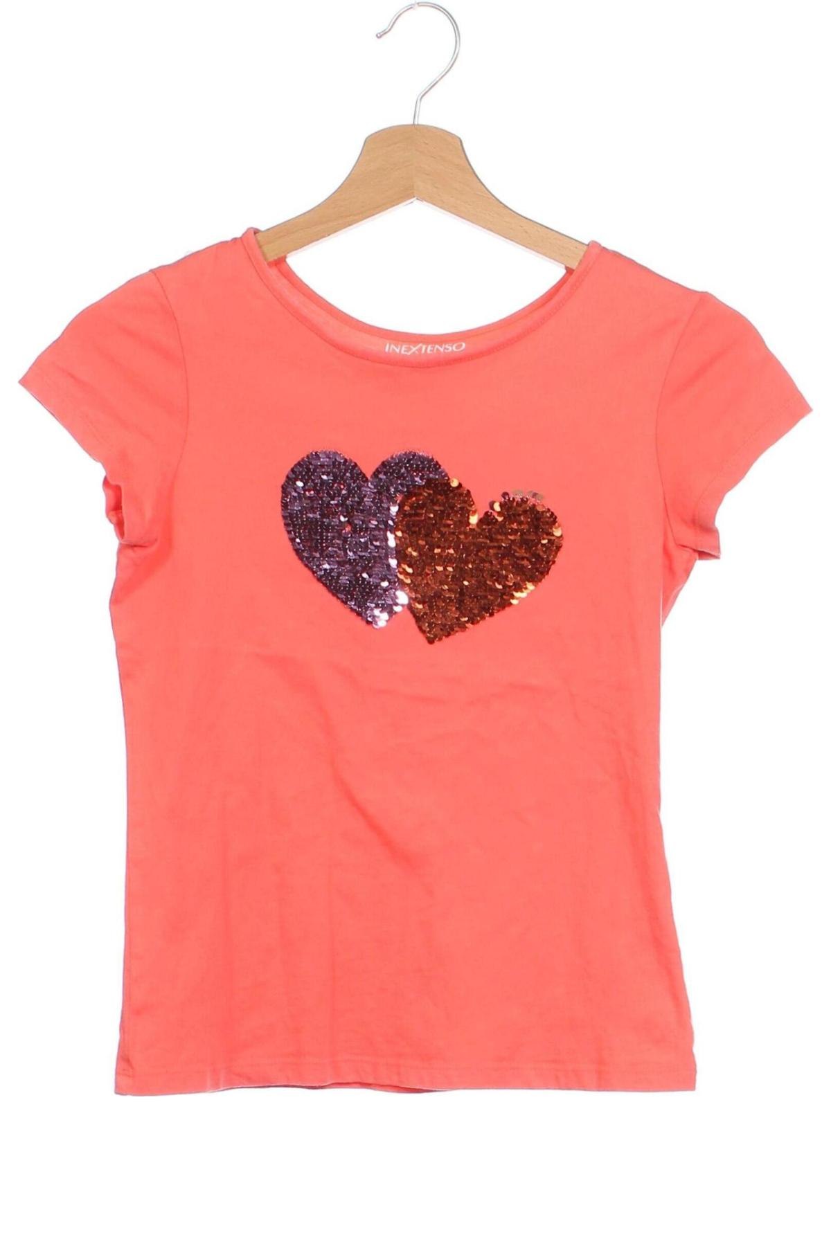 Παιδικό μπλουζάκι In Extenso, Μέγεθος 9-10y/ 140-146 εκ., Χρώμα Πορτοκαλί, Τιμή 6,02 €