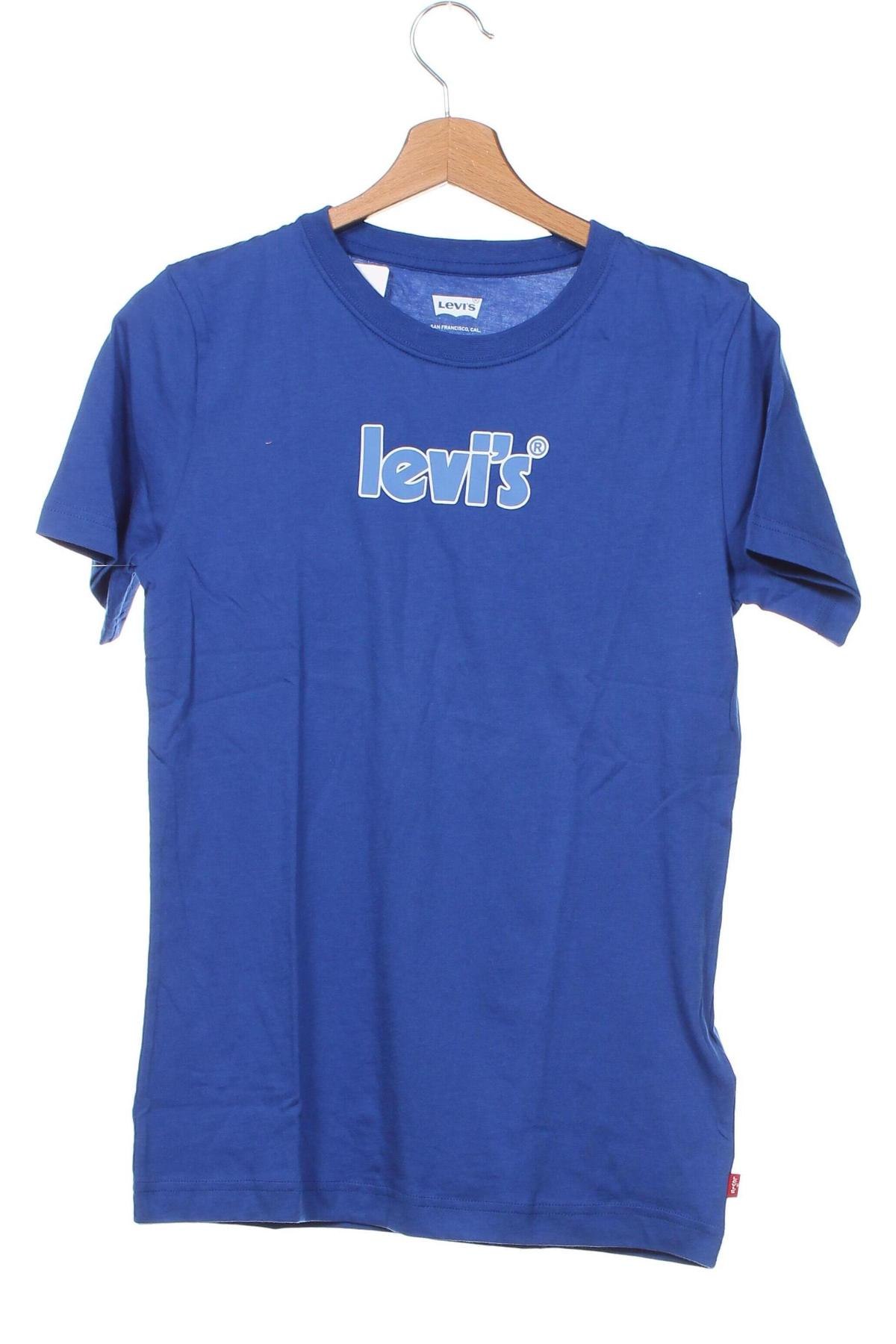 Dziecięcy T-shirt Levi's, Rozmiar 13-14y/ 164-168 cm, Kolor Niebieski, Cena 135,94 zł