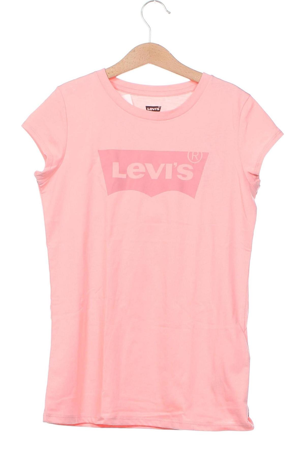 Dziecięcy T-shirt Levi's, Rozmiar 11-12y/ 152-158 cm, Kolor Różowy, Cena 135,94 zł